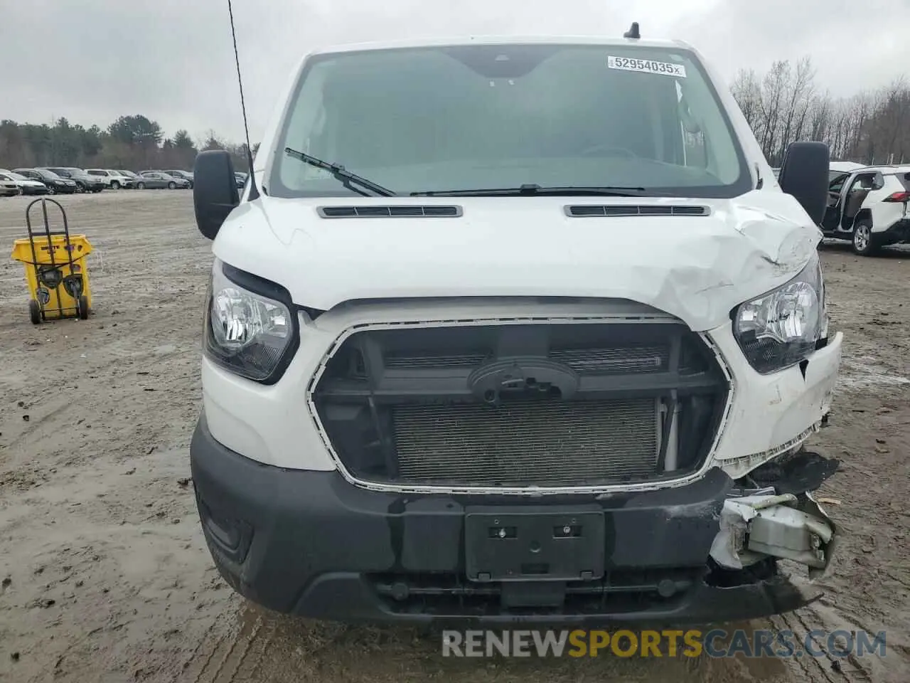 5 fotografías del automóvil dañado 1FTYE1Y84RKA38434 FORD TRANSIT 2024
