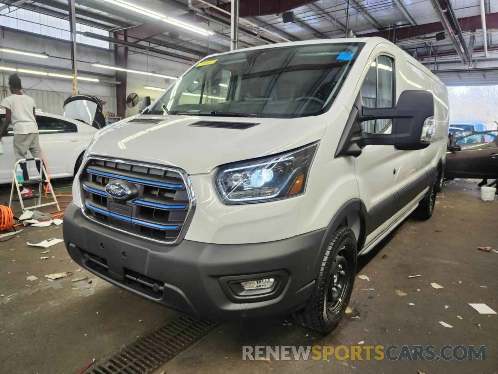 12 fotografías del automóvil dañado 1FTBW1YM5SKA13001 FORD TRANSIT 2025
