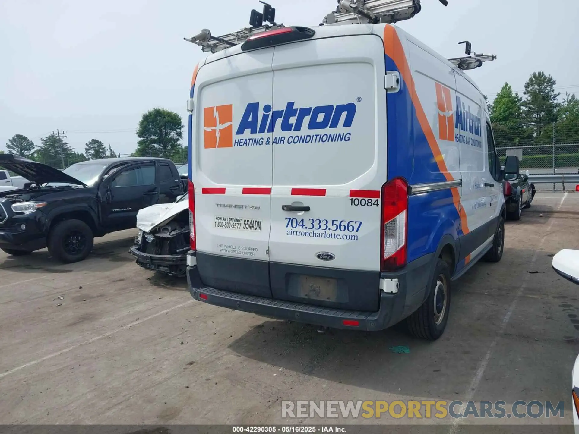 4 fotografías del automóvil dañado 1FTYR1CM7KKB27266 FORD TRANSIT-250 2019
