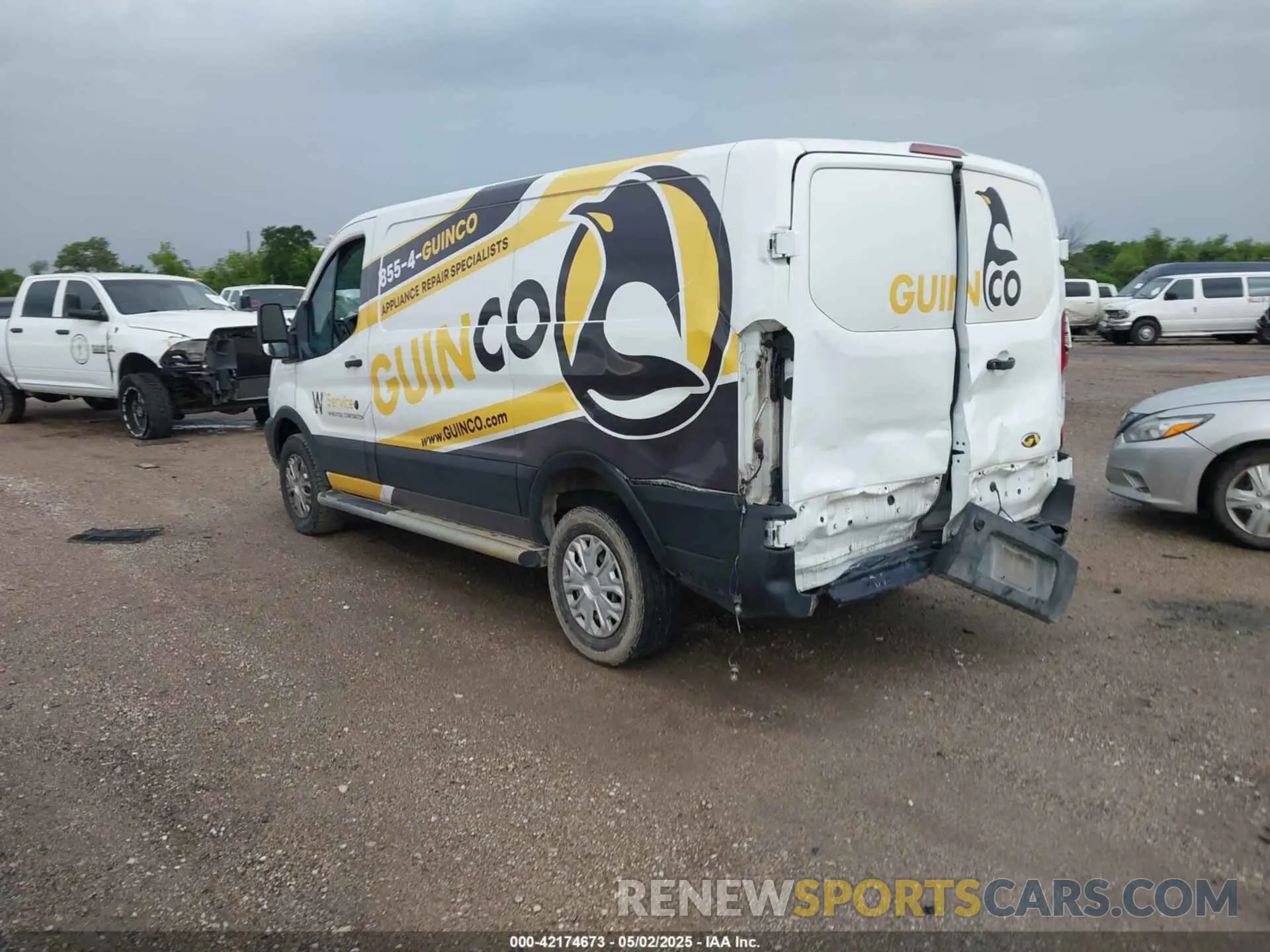 3 fotografías del automóvil dañado 1FTYR1ZM4KKA54929 FORD TRANSIT-250 2019