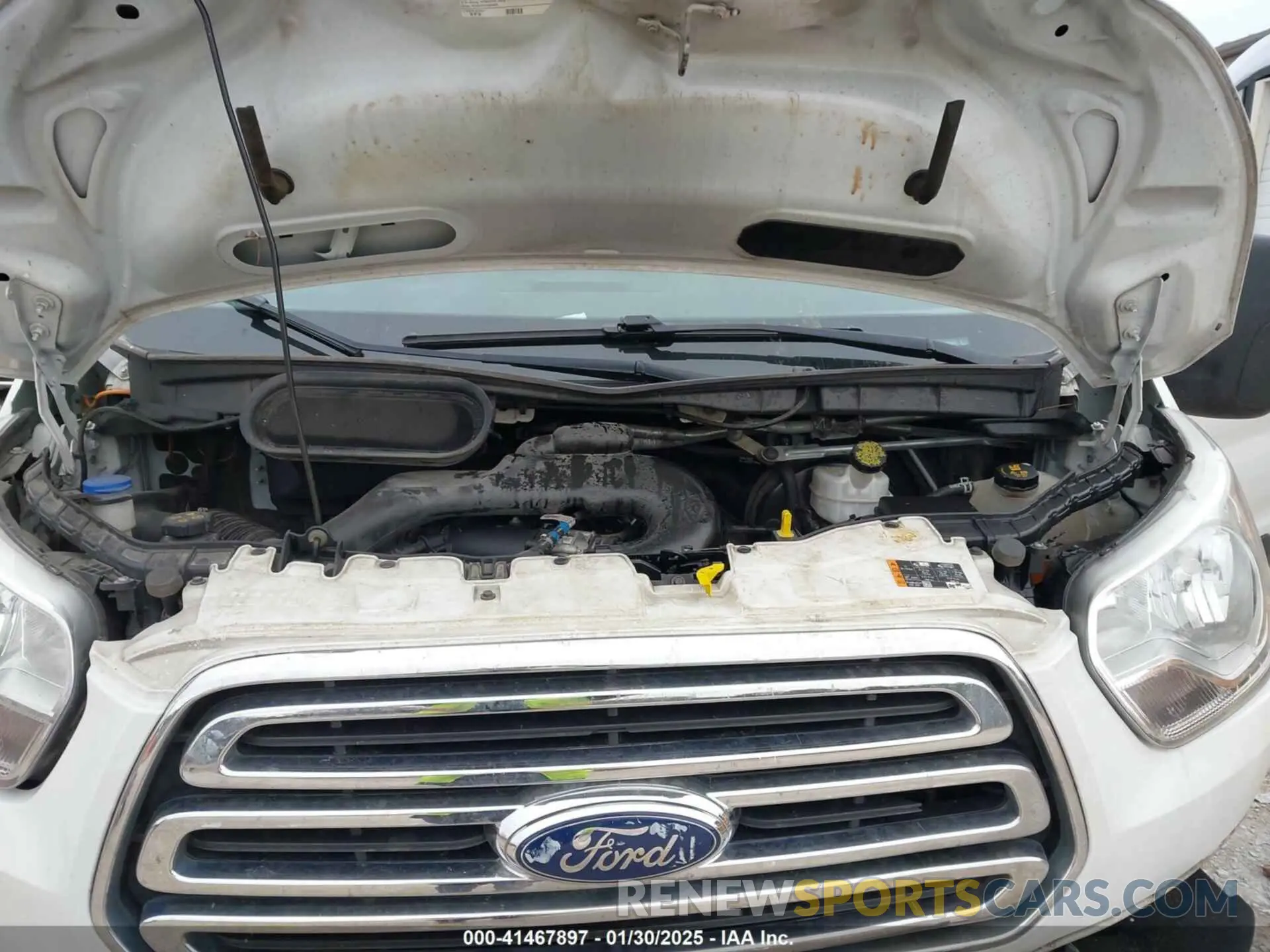 10 fotografías del automóvil dañado 1FTYR1ZM8KKB50045 FORD TRANSIT-250 2019