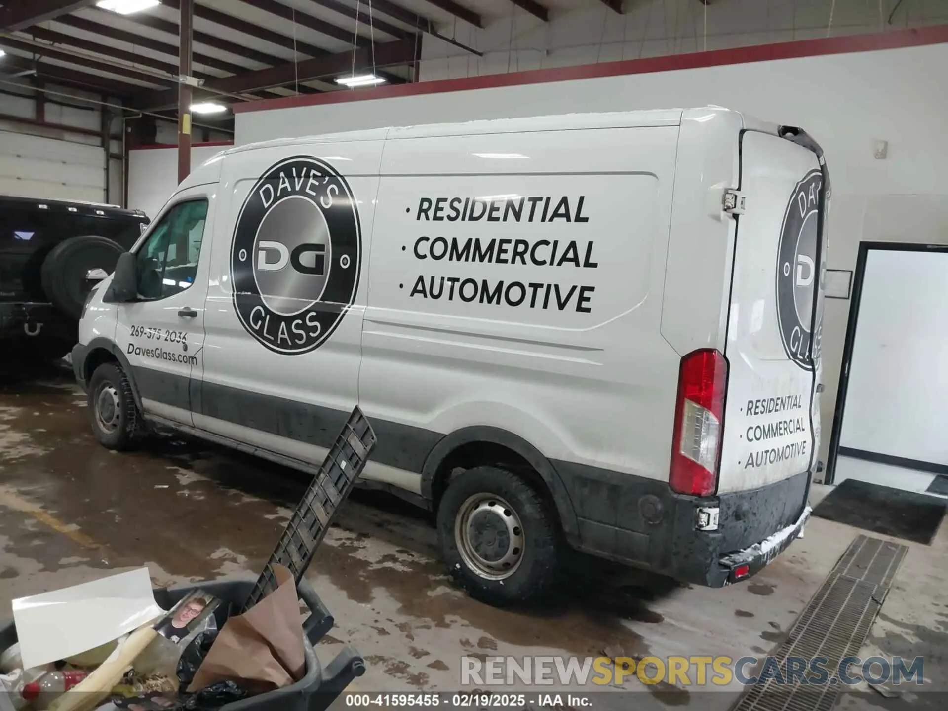 3 fotografías del automóvil dañado 1FTYR2CM4KKA35599 FORD TRANSIT-250 2019