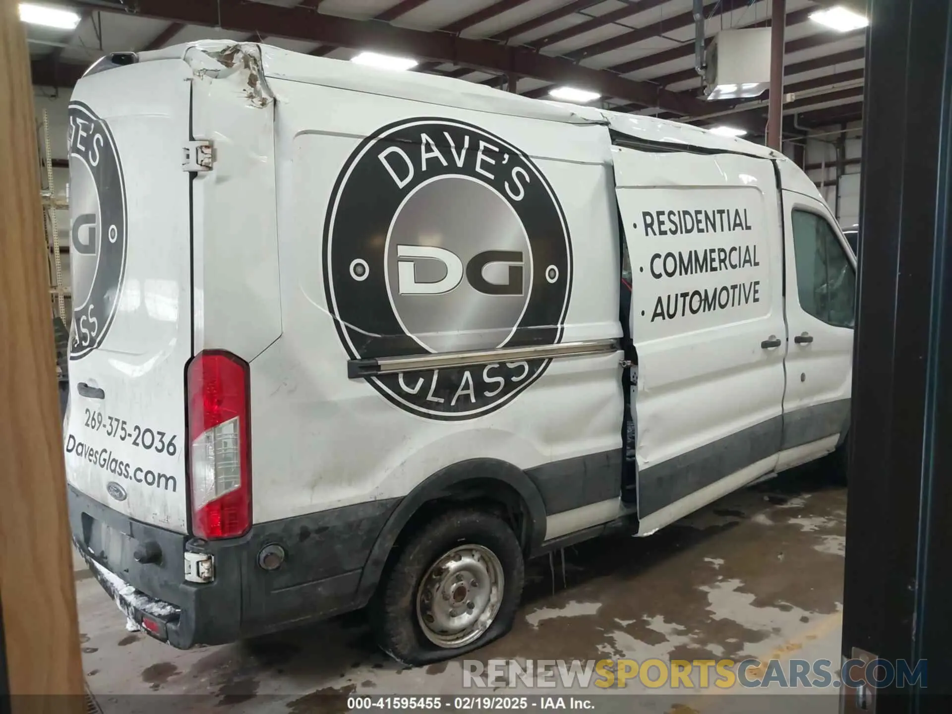 4 fotografías del automóvil dañado 1FTYR2CM4KKA35599 FORD TRANSIT-250 2019