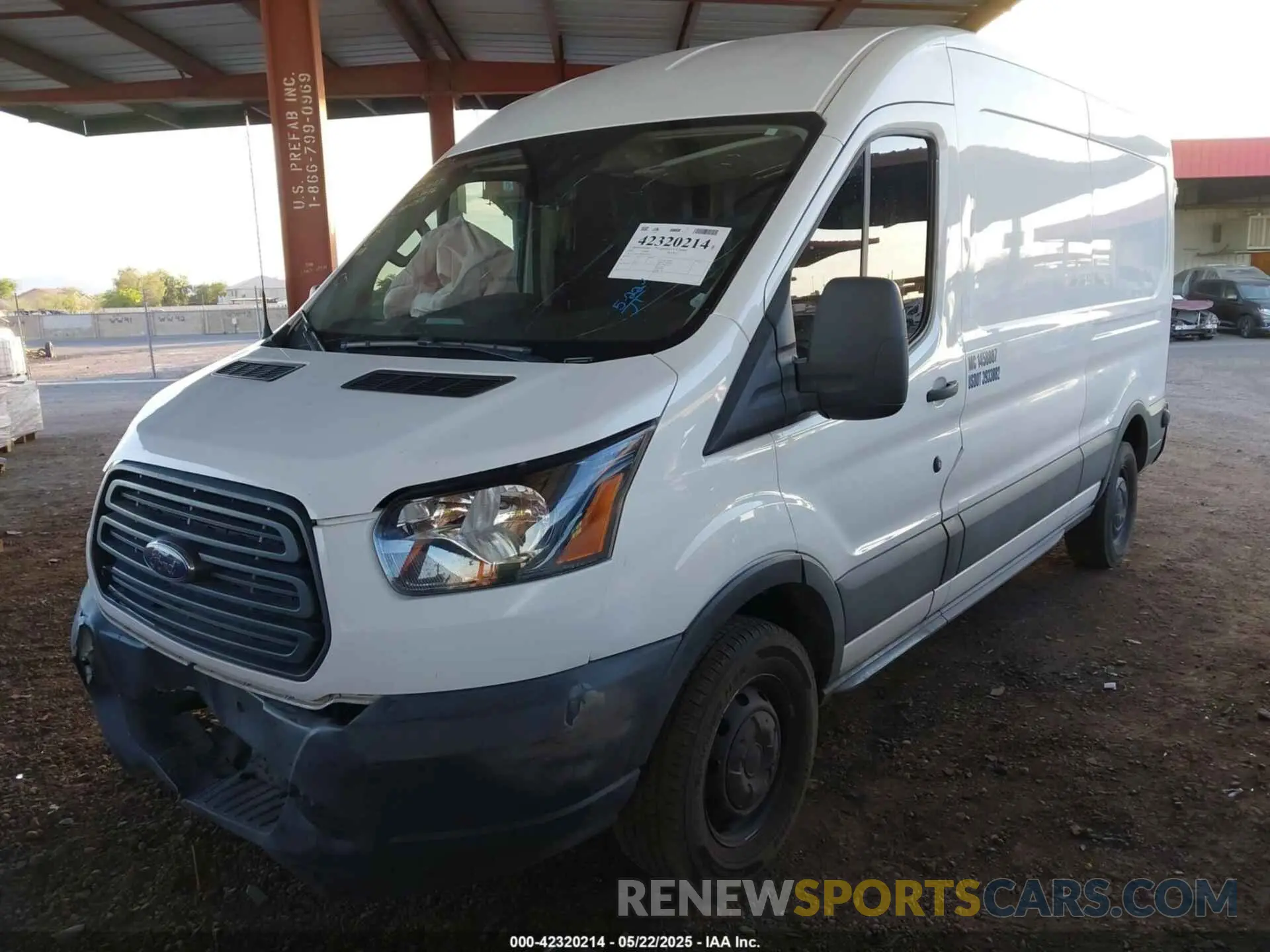 2 fotografías del automóvil dañado 1FTYR2CM9KKB83683 FORD TRANSIT-250 2019
