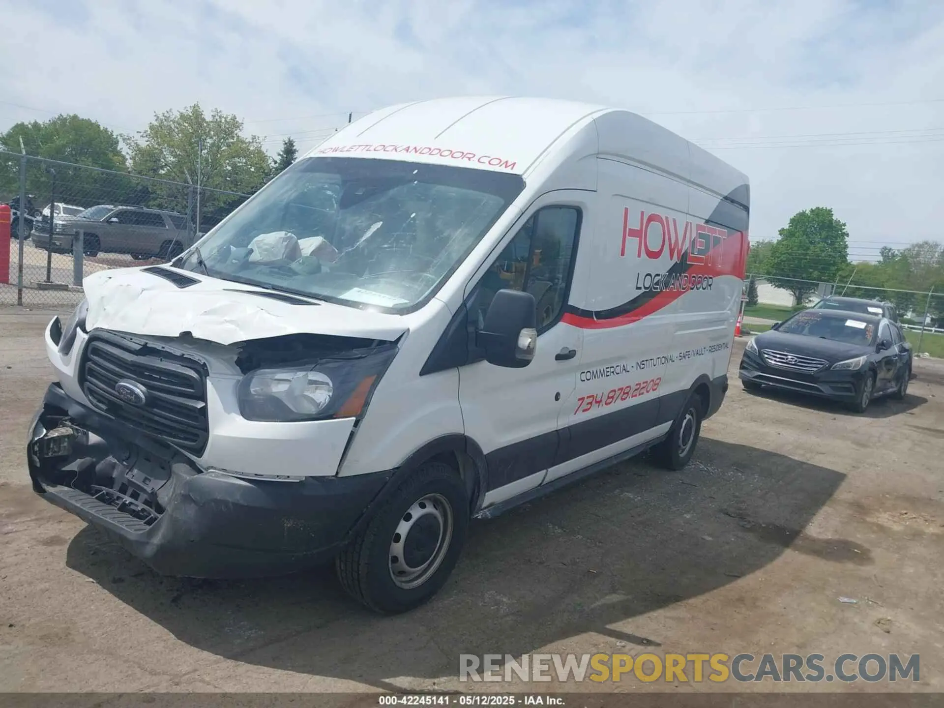 2 fotografías del automóvil dañado 1FTYR2XG0KKA22854 FORD TRANSIT-250 2019