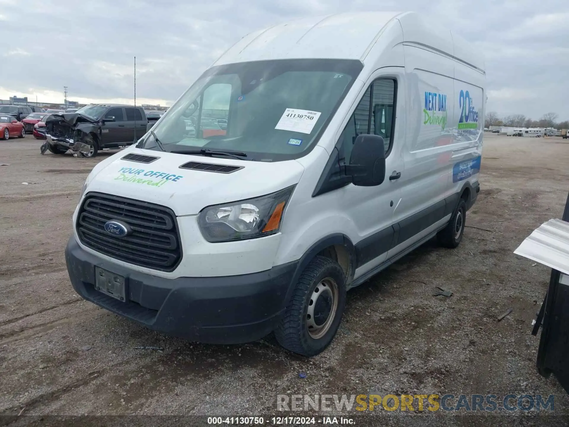 2 fotografías del automóvil dañado 1FTYR2XM4KKA82478 FORD TRANSIT-250 2019