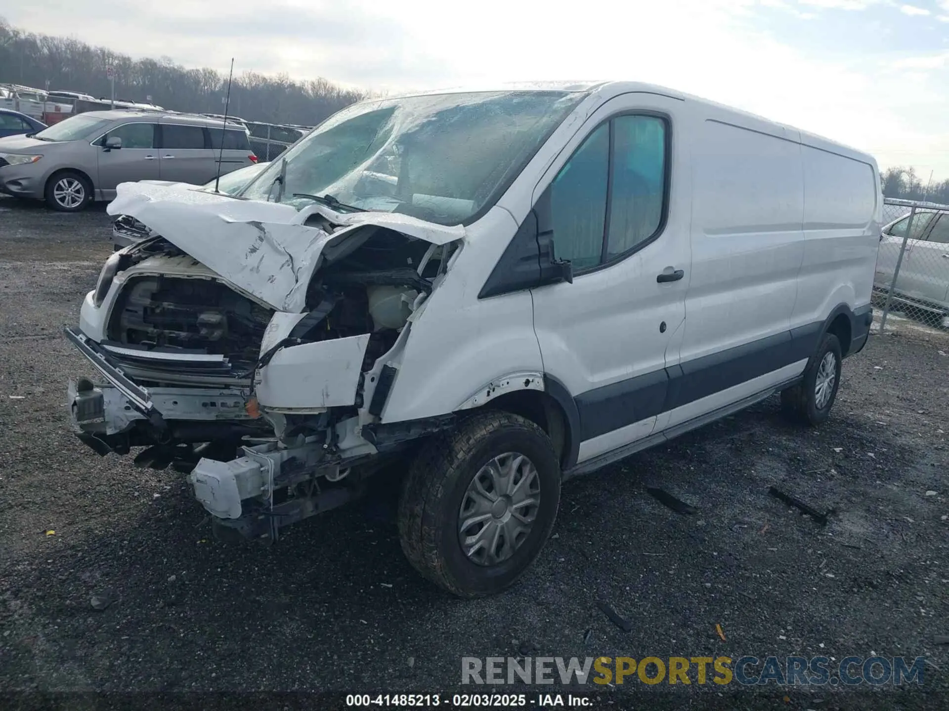 2 fotografías del automóvil dañado 1FTYR2ZM6KKB81879 FORD TRANSIT-250 2019