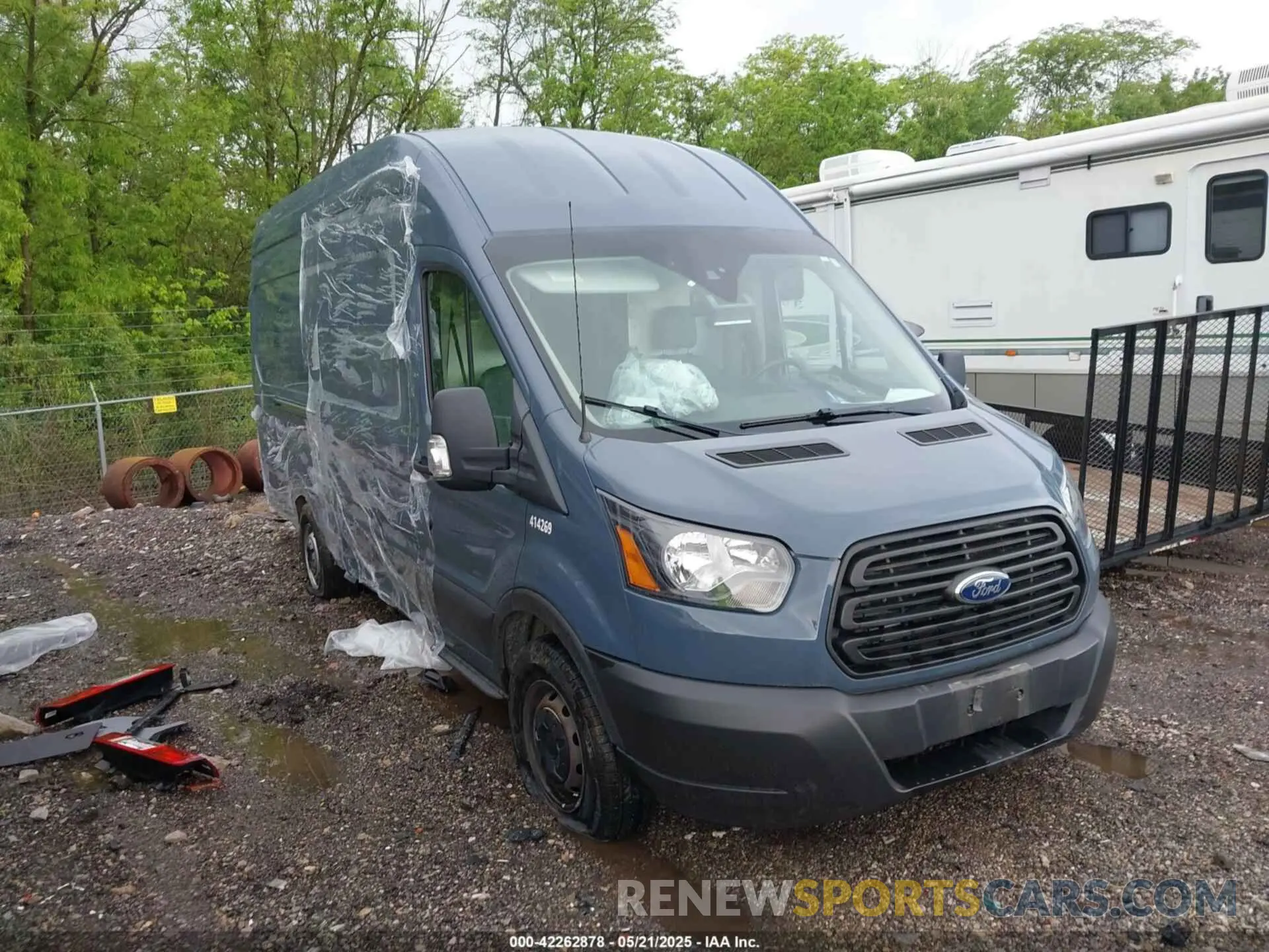 1 fotografías del automóvil dañado 1FTYR3XM5KKB49658 FORD TRANSIT-250 2019