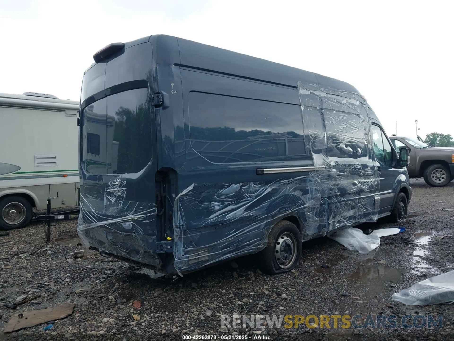4 fotografías del automóvil dañado 1FTYR3XM5KKB49658 FORD TRANSIT-250 2019