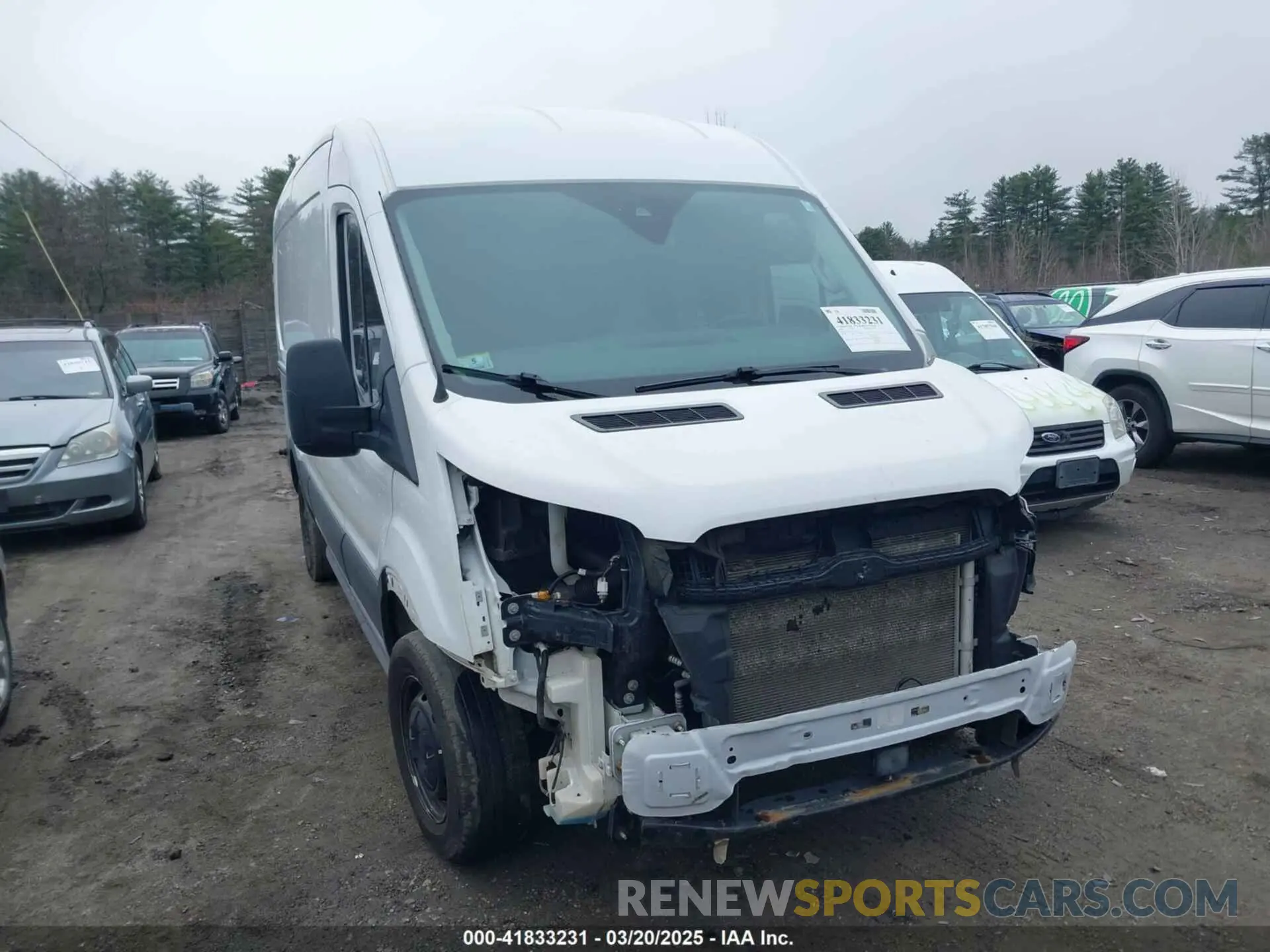 1 fotografías del automóvil dañado 1FTBR1C82LKA10849 FORD TRANSIT-250 2020