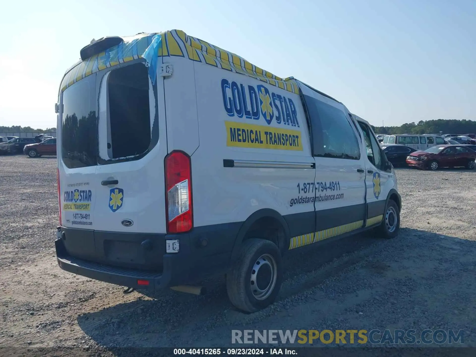 4 fotografías del automóvil dañado 1FTBR1C83LKB03380 FORD TRANSIT-250 2020
