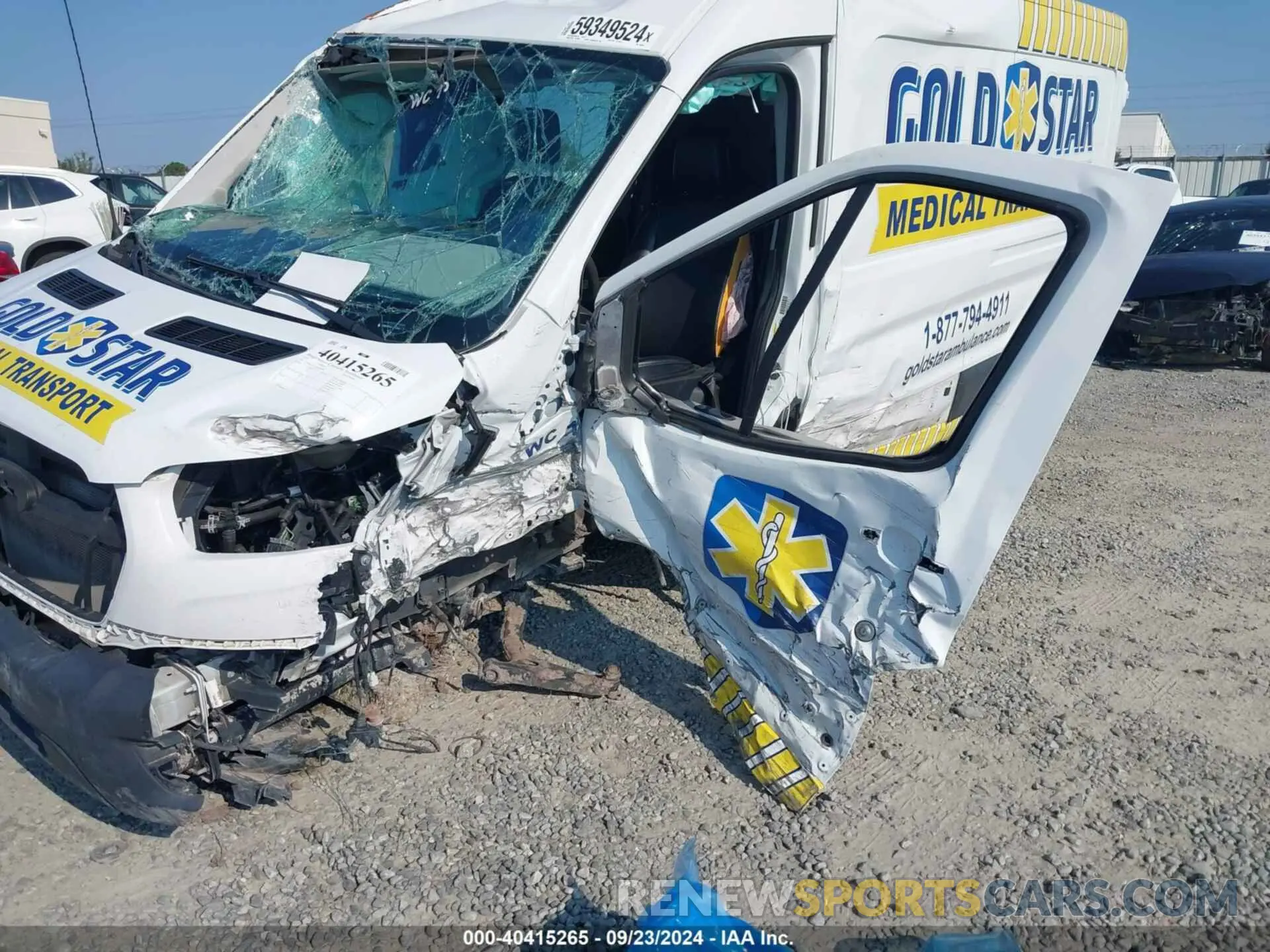6 fotografías del automóvil dañado 1FTBR1C83LKB03380 FORD TRANSIT-250 2020