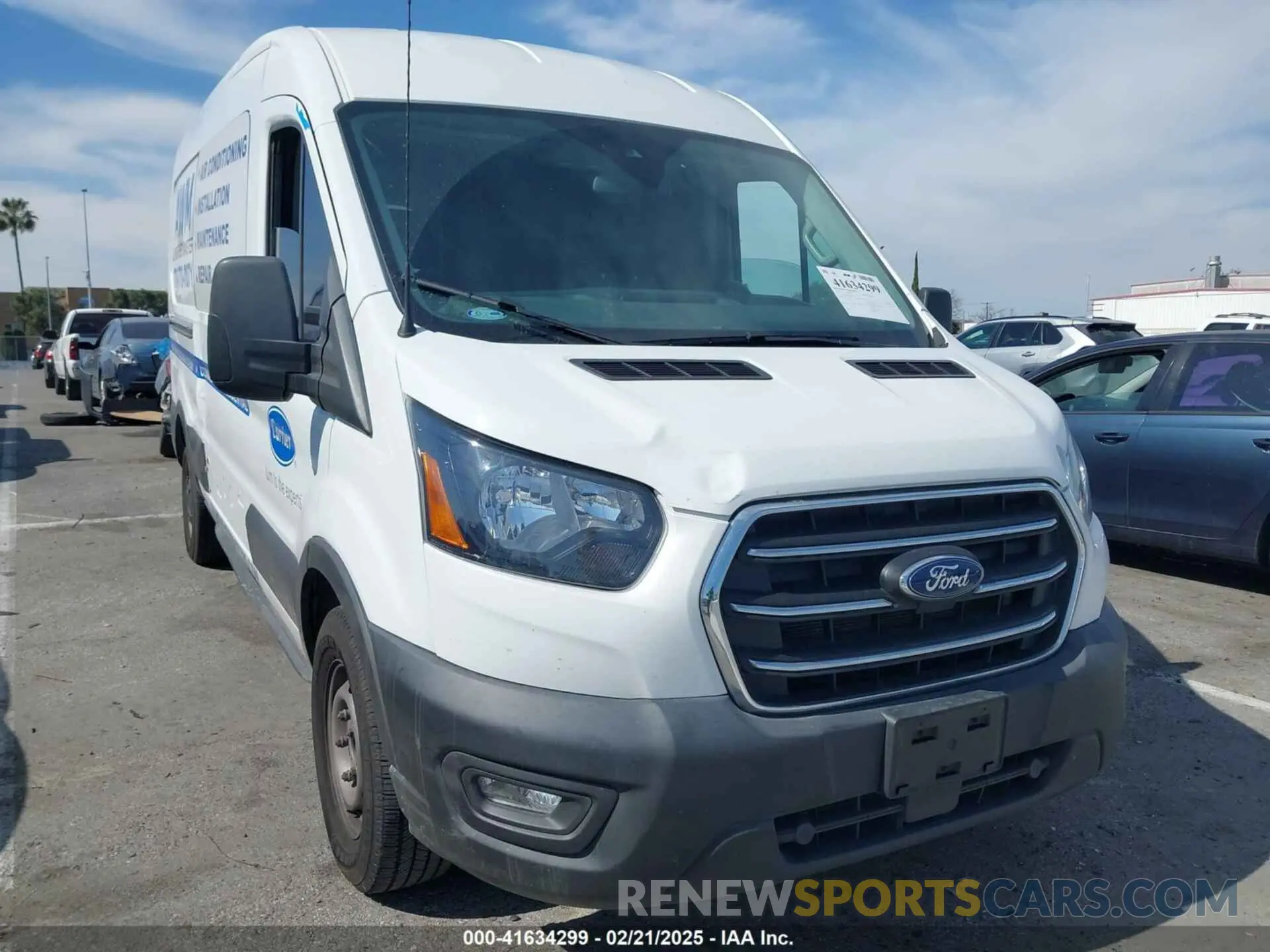 1 fotografías del automóvil dañado 1FTBR1C83LKB11124 FORD TRANSIT-250 2020