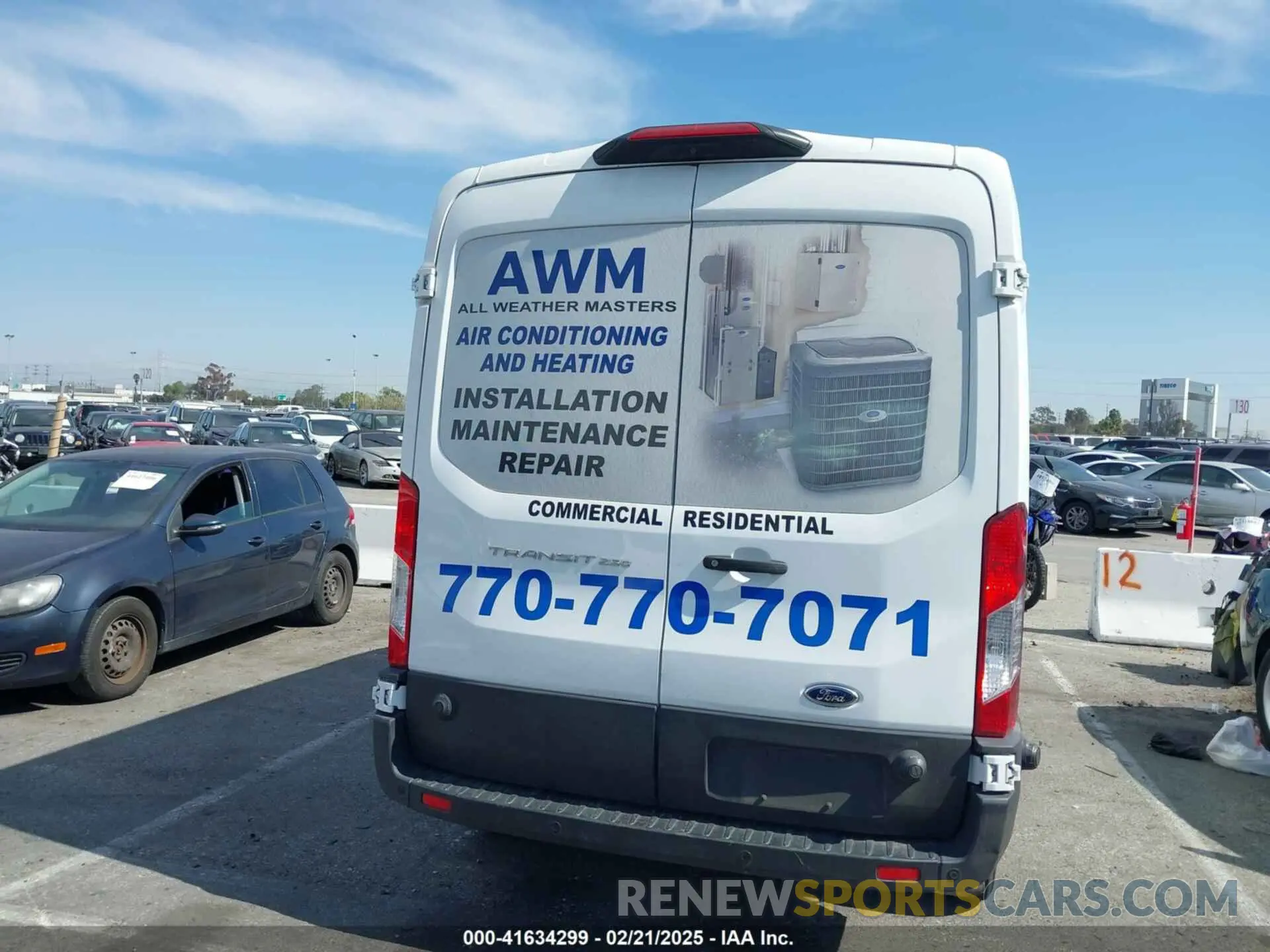 16 fotografías del automóvil dañado 1FTBR1C83LKB11124 FORD TRANSIT-250 2020