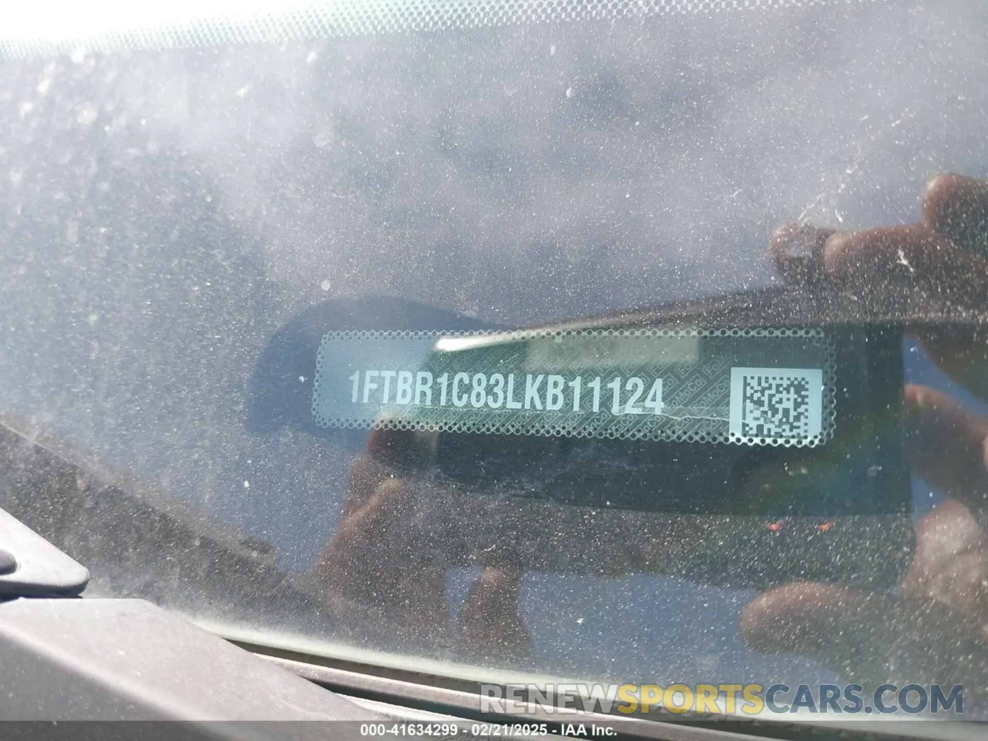 9 fotografías del automóvil dañado 1FTBR1C83LKB11124 FORD TRANSIT-250 2020