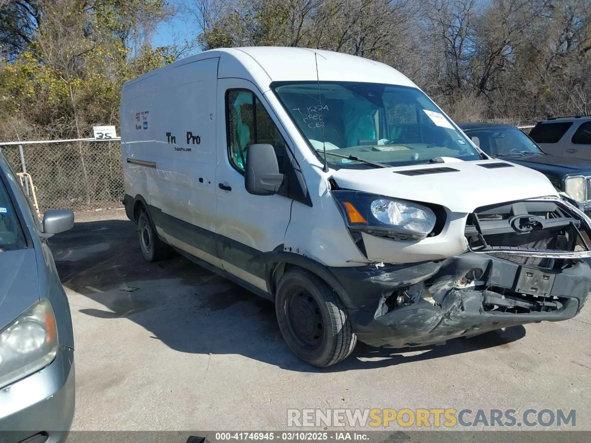 1 fotografías del automóvil dañado 1FTBR1C88LKB71691 FORD TRANSIT-250 2020