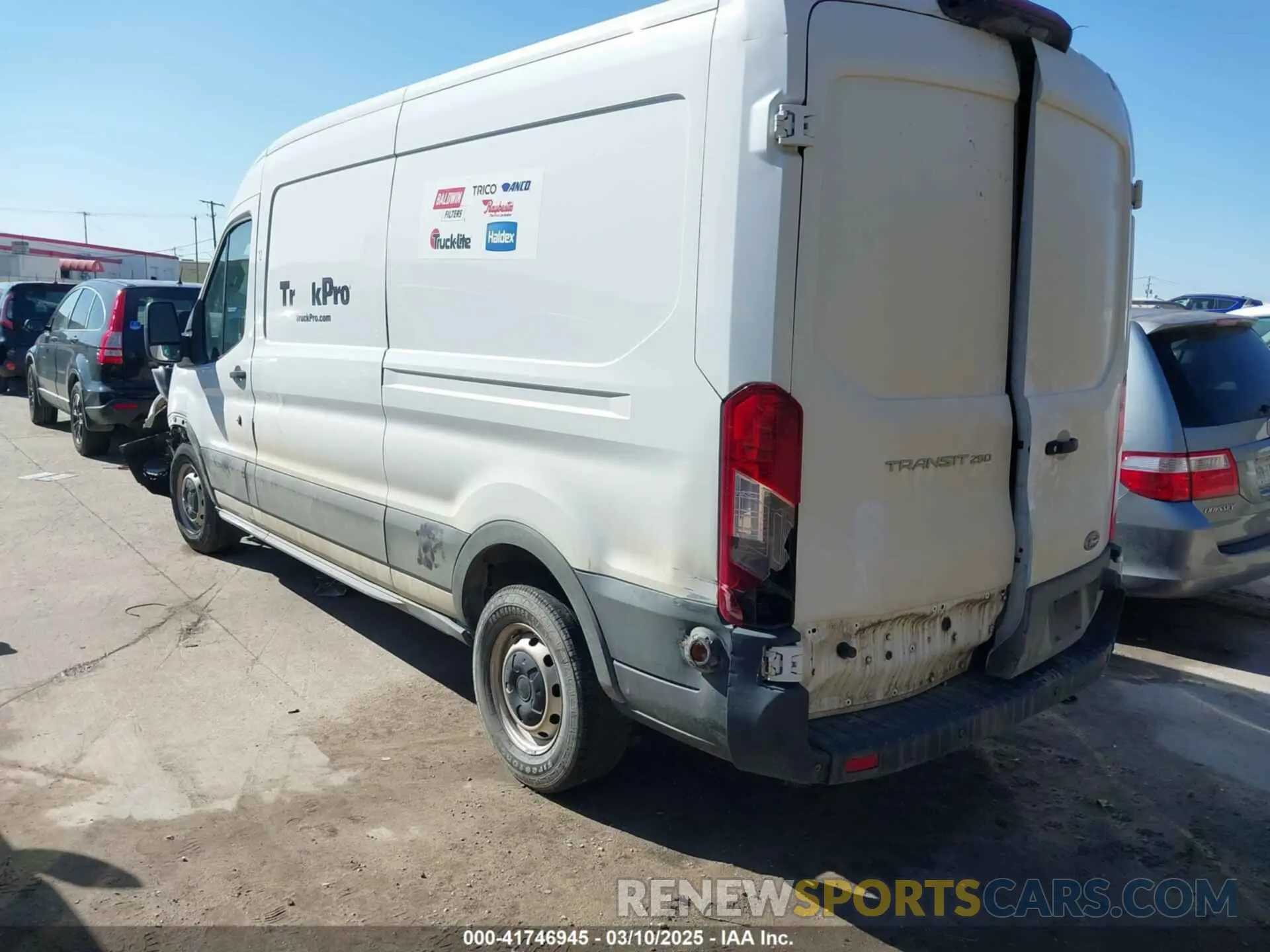 3 fotografías del automóvil dañado 1FTBR1C88LKB71691 FORD TRANSIT-250 2020