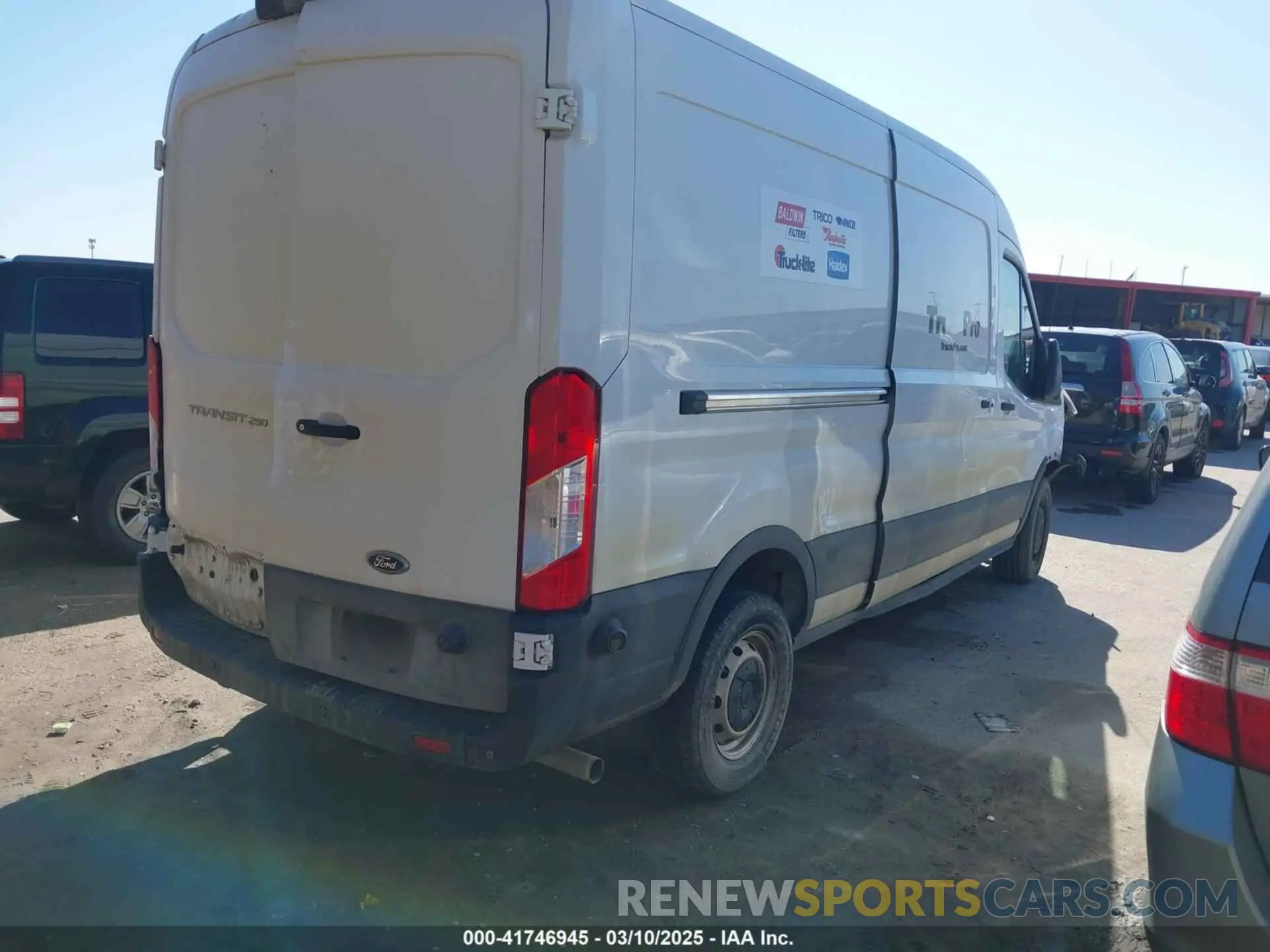 4 fotografías del automóvil dañado 1FTBR1C88LKB71691 FORD TRANSIT-250 2020