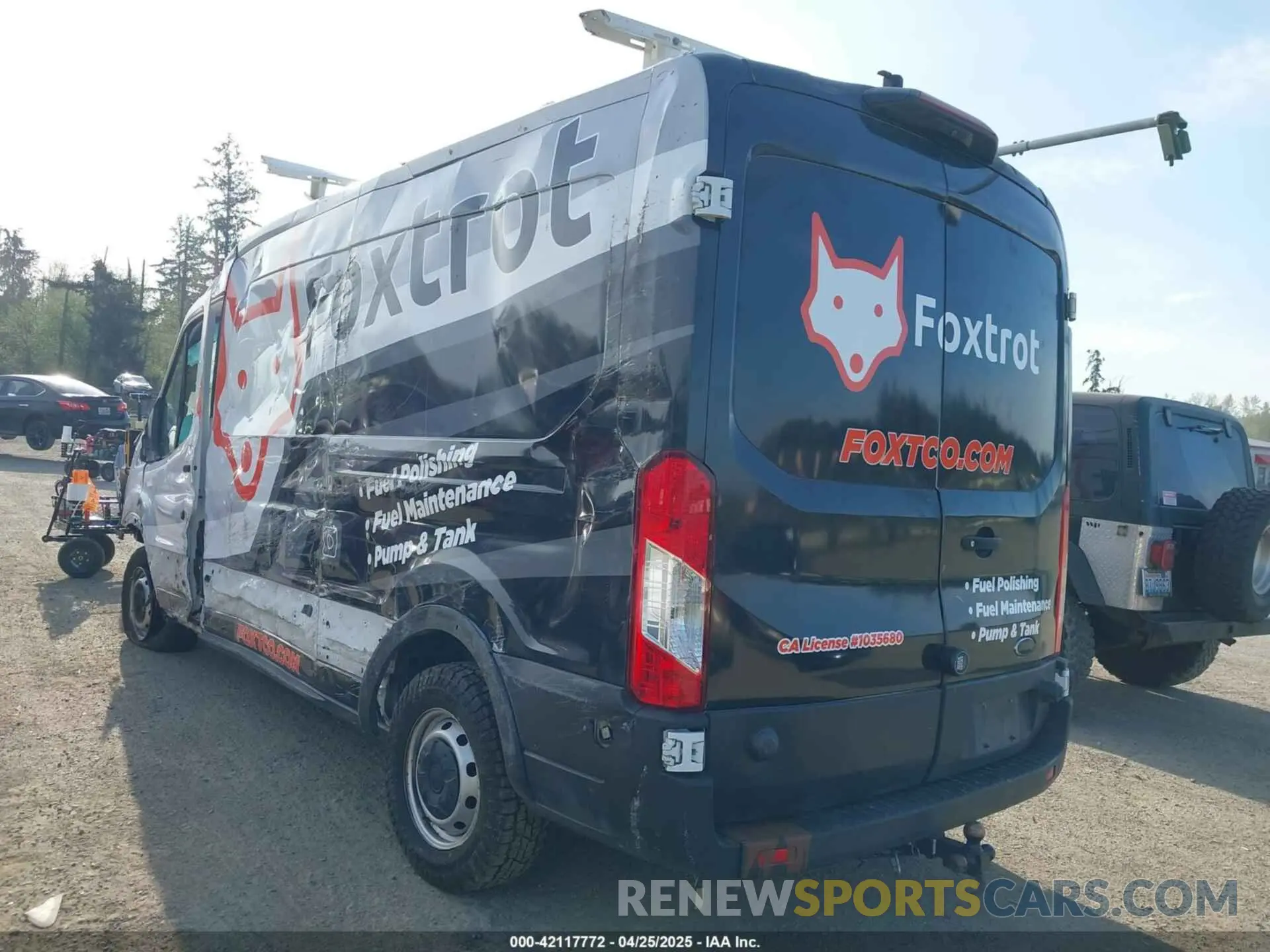 3 fotografías del automóvil dañado 1FTBR1C8XLKA43100 FORD TRANSIT-250 2020