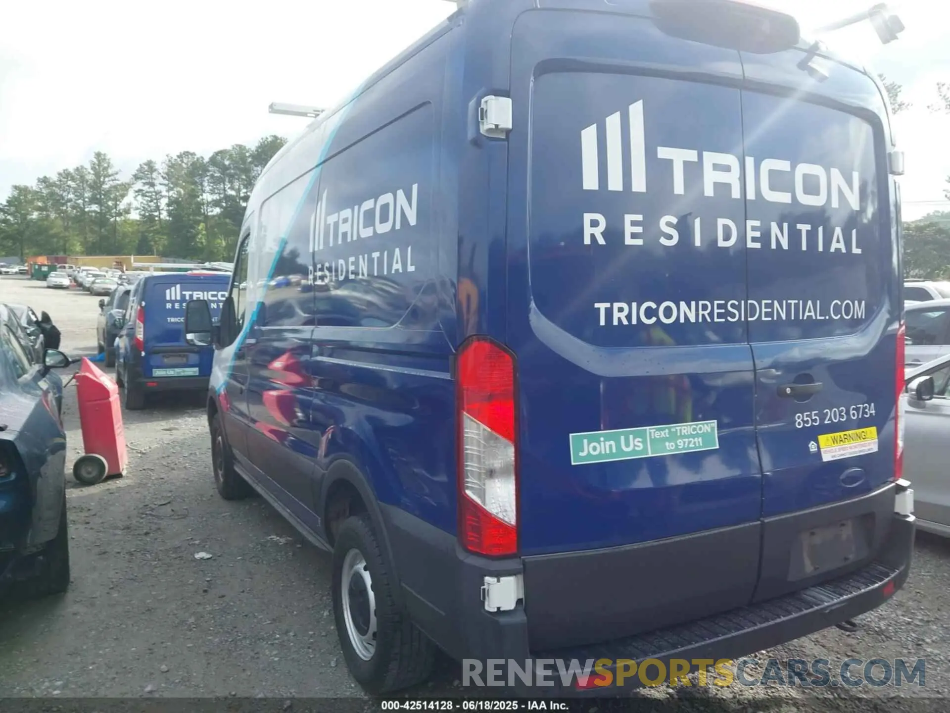 3 fotografías del automóvil dañado 1FTBR1C8XLKB52205 FORD TRANSIT-250 2020