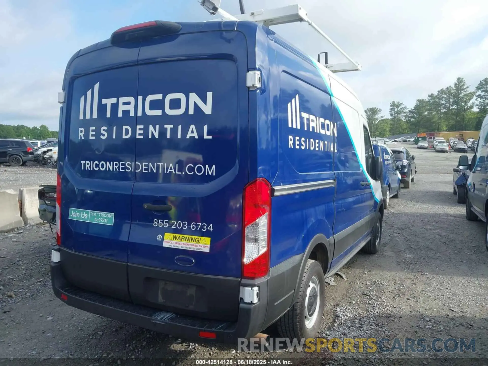 4 fotografías del automóvil dañado 1FTBR1C8XLKB52205 FORD TRANSIT-250 2020