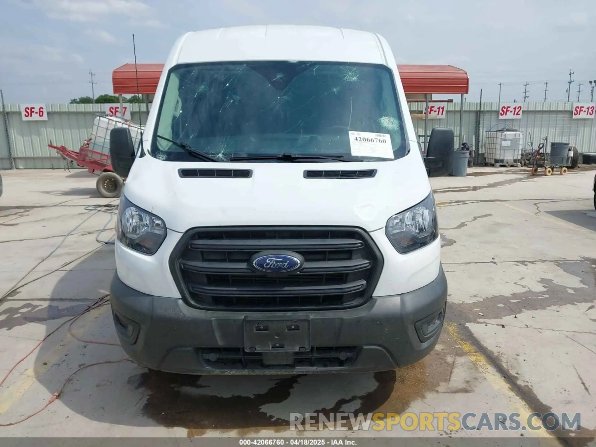 12 fotografías del automóvil dañado 1FTBR1CG3LKB71783 FORD TRANSIT-250 2020