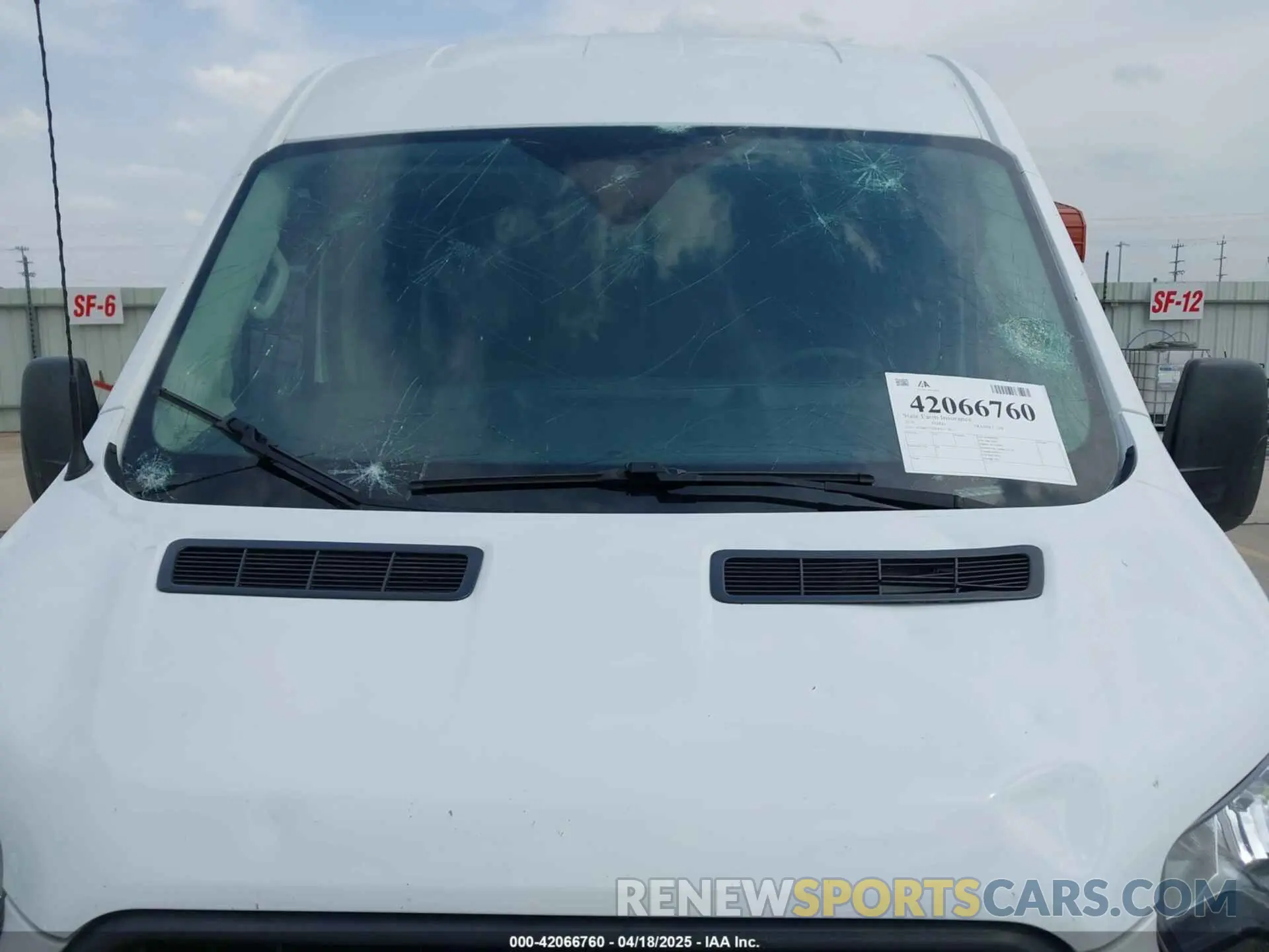 6 fotografías del automóvil dañado 1FTBR1CG3LKB71783 FORD TRANSIT-250 2020