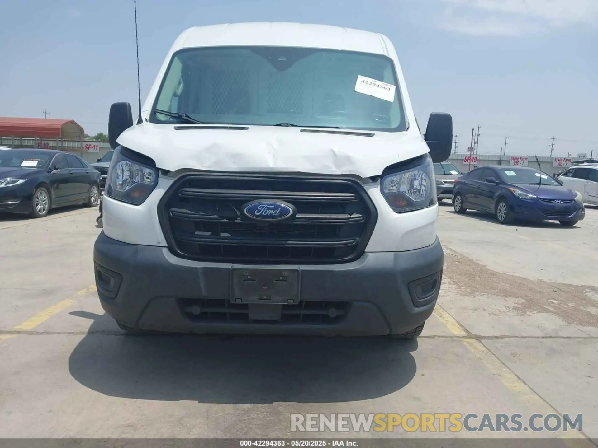 12 fotografías del automóvil dañado 1FTBR1CG4LKB26402 FORD TRANSIT-250 2020