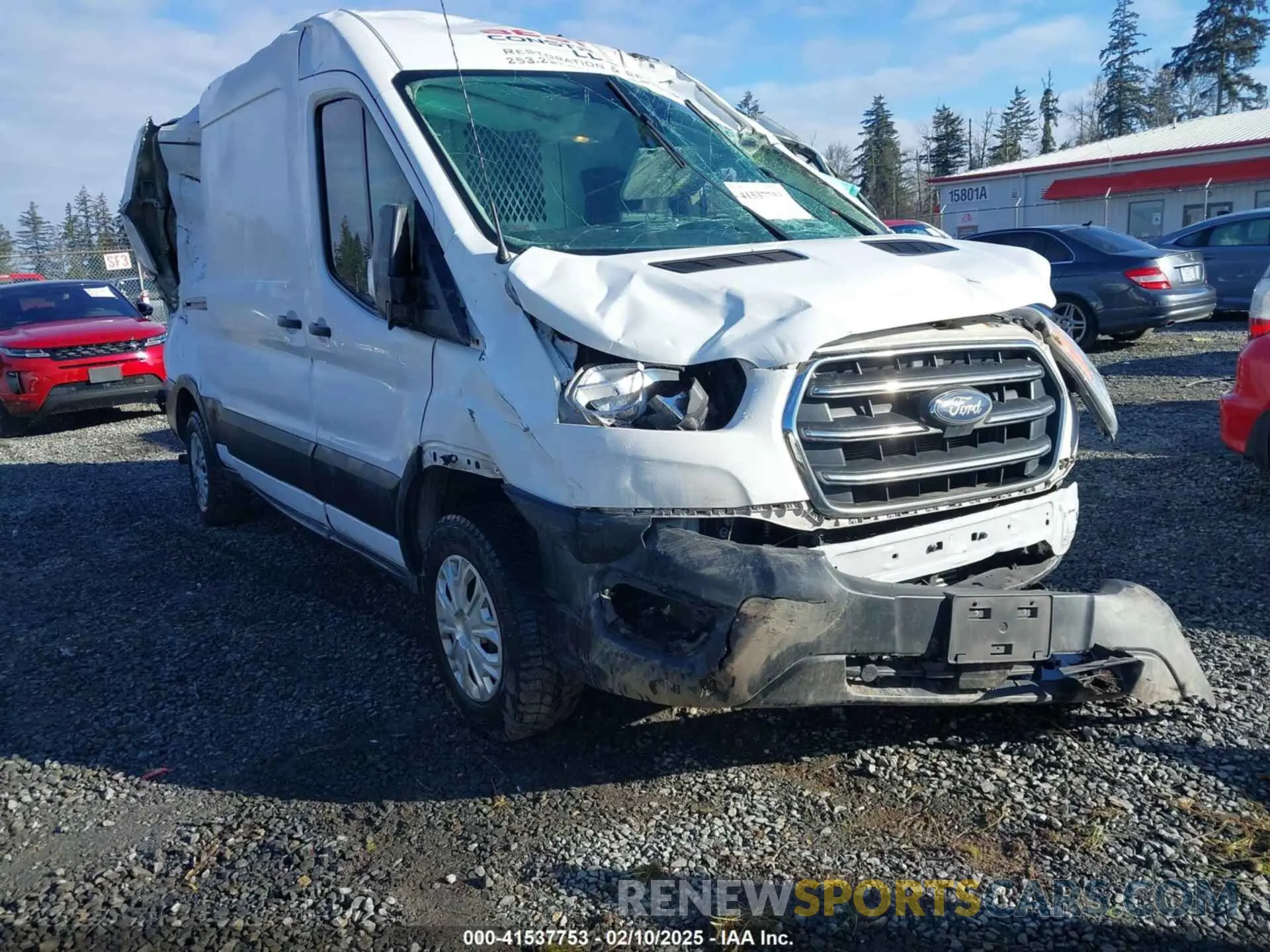 1 fotografías del automóvil dañado 1FTBR1CG5LKB61742 FORD TRANSIT-250 2020
