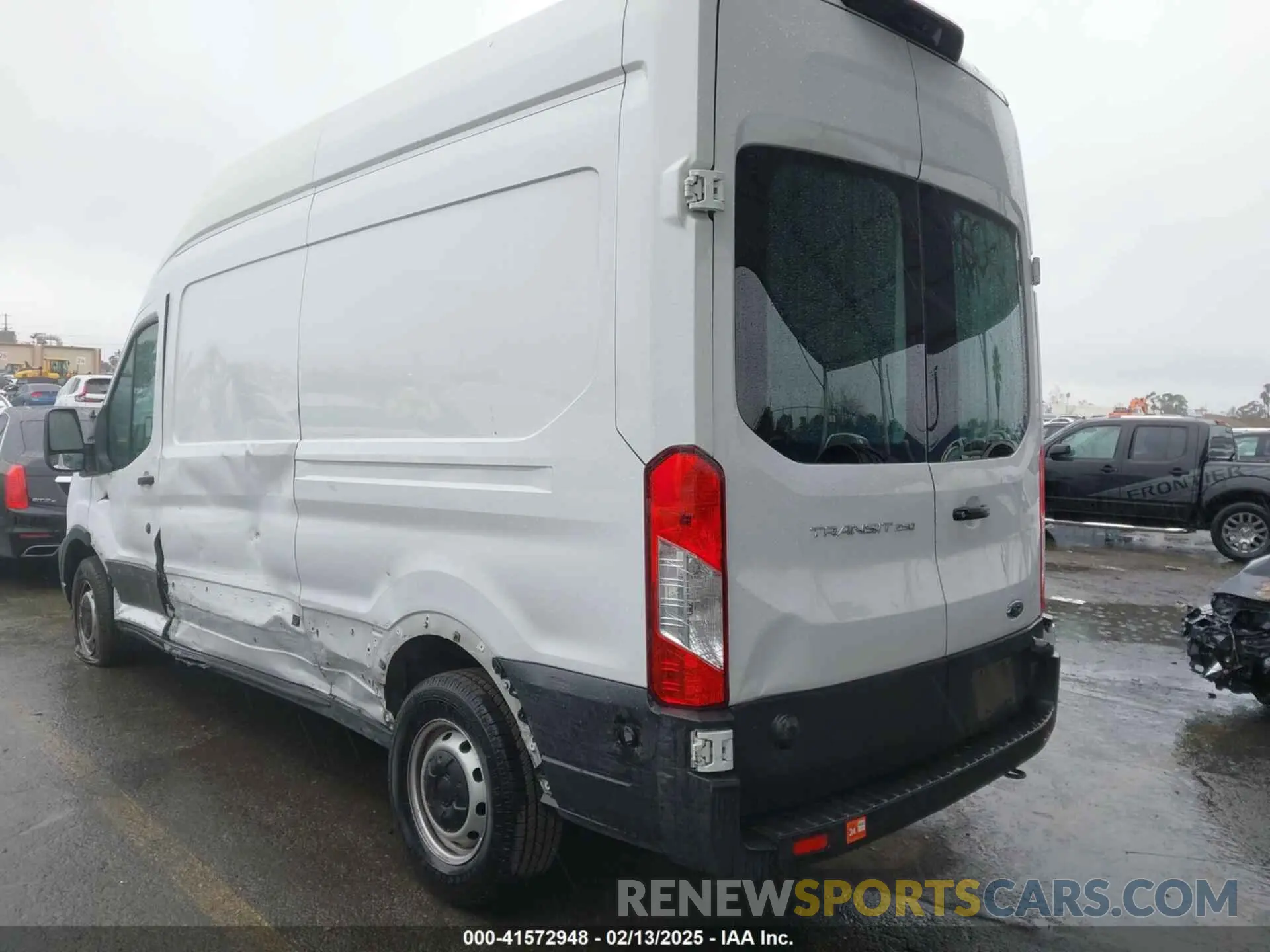 3 fotografías del automóvil dañado 1FTBR1X82LKB60762 FORD TRANSIT-250 2020