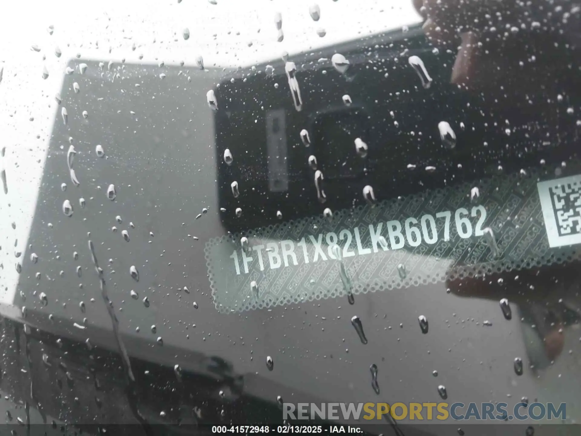 9 fotografías del automóvil dañado 1FTBR1X82LKB60762 FORD TRANSIT-250 2020