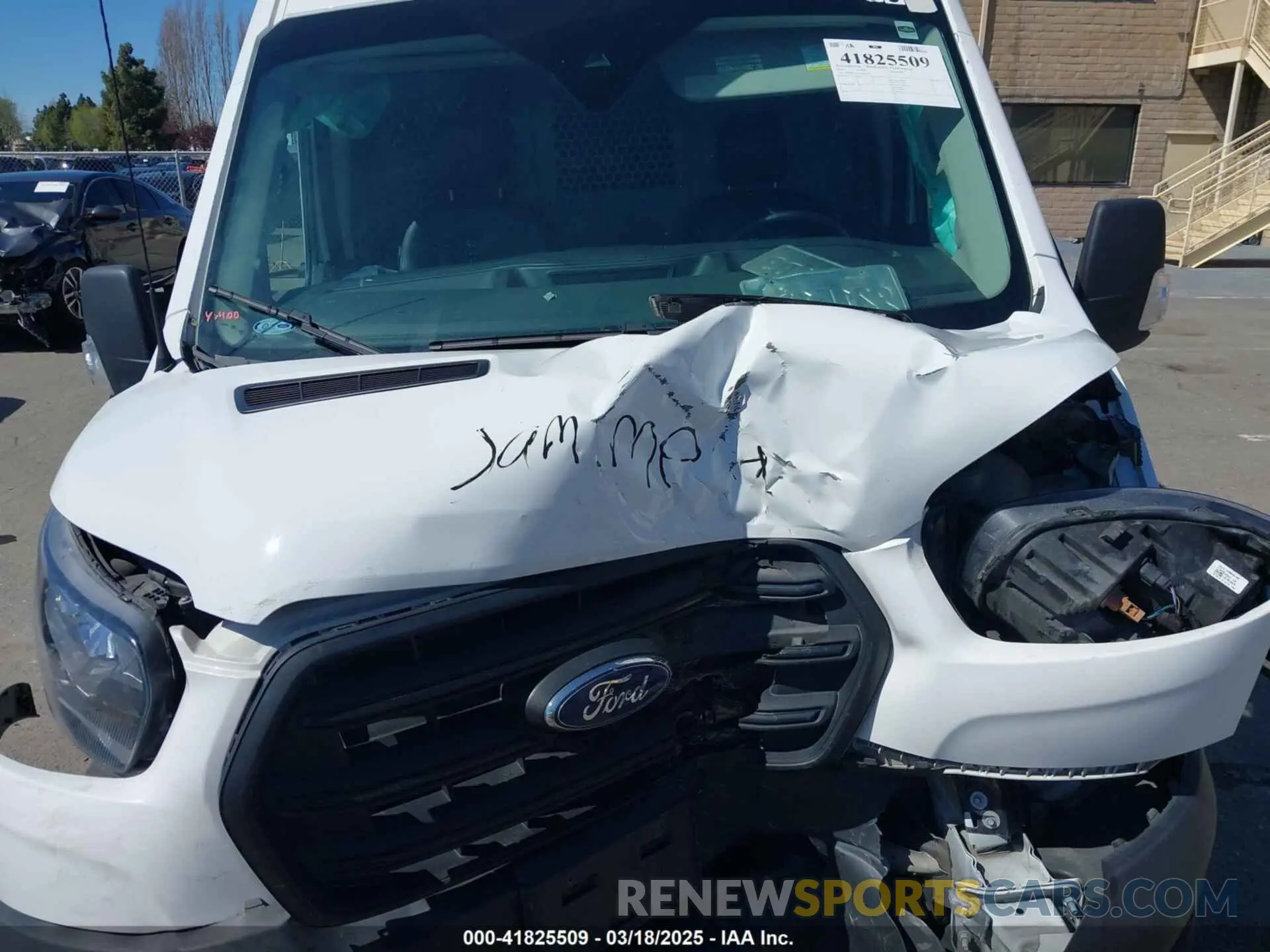 10 fotografías del automóvil dañado 1FTBR1X84LKB78275 FORD TRANSIT-250 2020