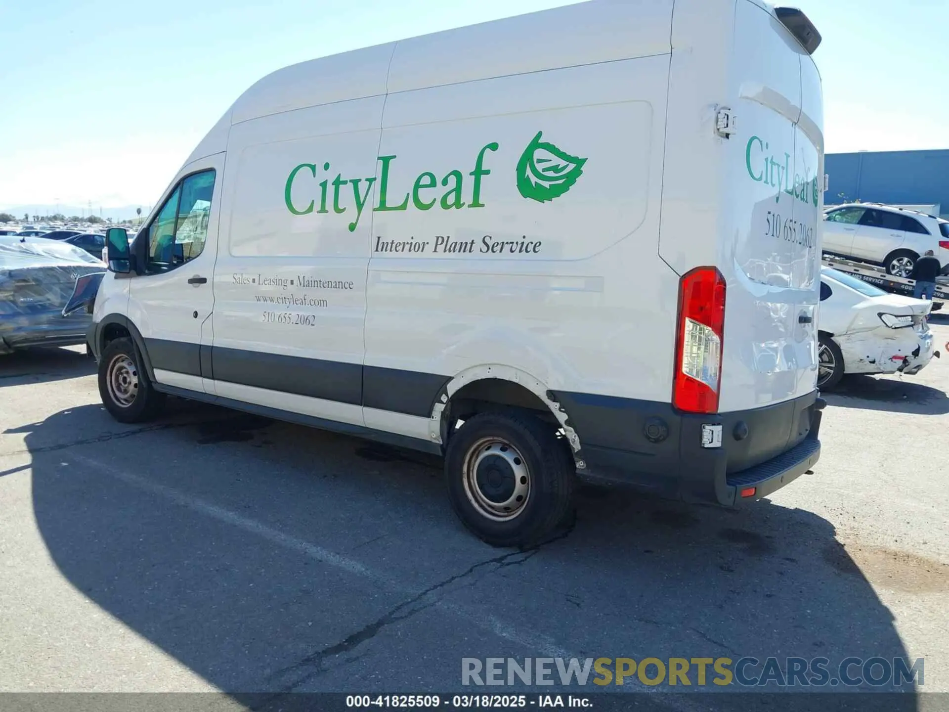 3 fotografías del automóvil dañado 1FTBR1X84LKB78275 FORD TRANSIT-250 2020