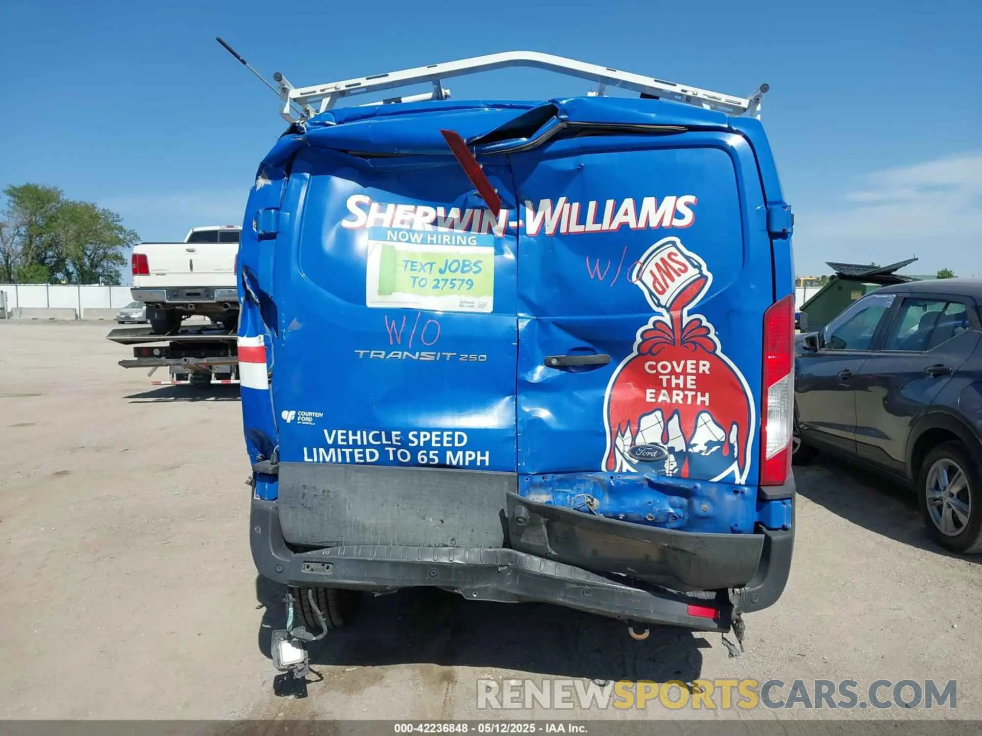 16 fotografías del automóvil dañado 1FTBR1Y81LKA88080 FORD TRANSIT-250 2020