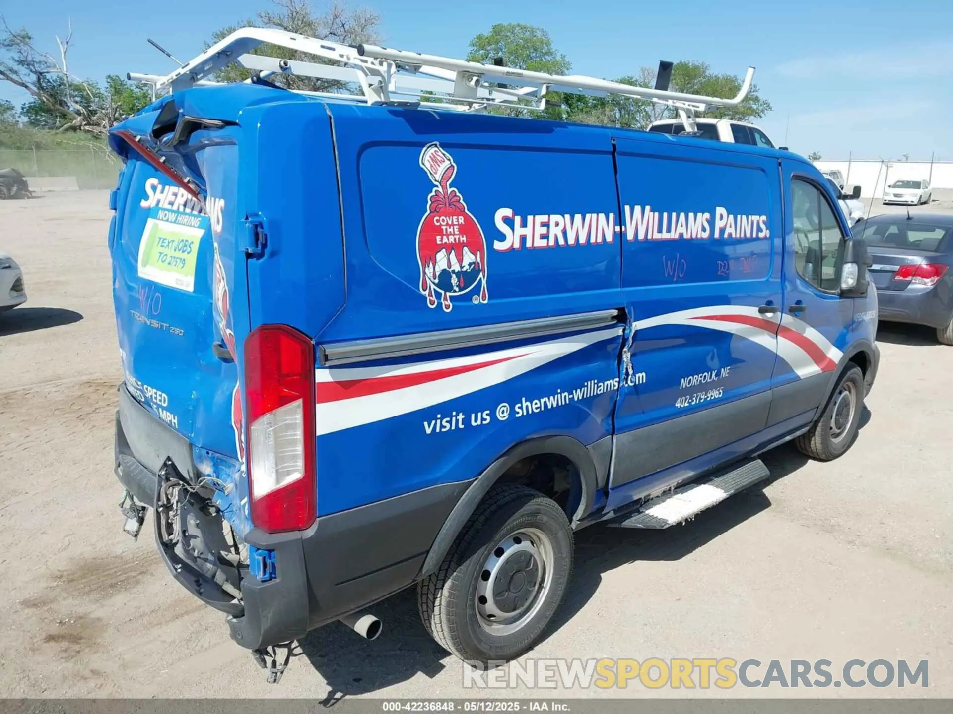 17 fotografías del automóvil dañado 1FTBR1Y81LKA88080 FORD TRANSIT-250 2020