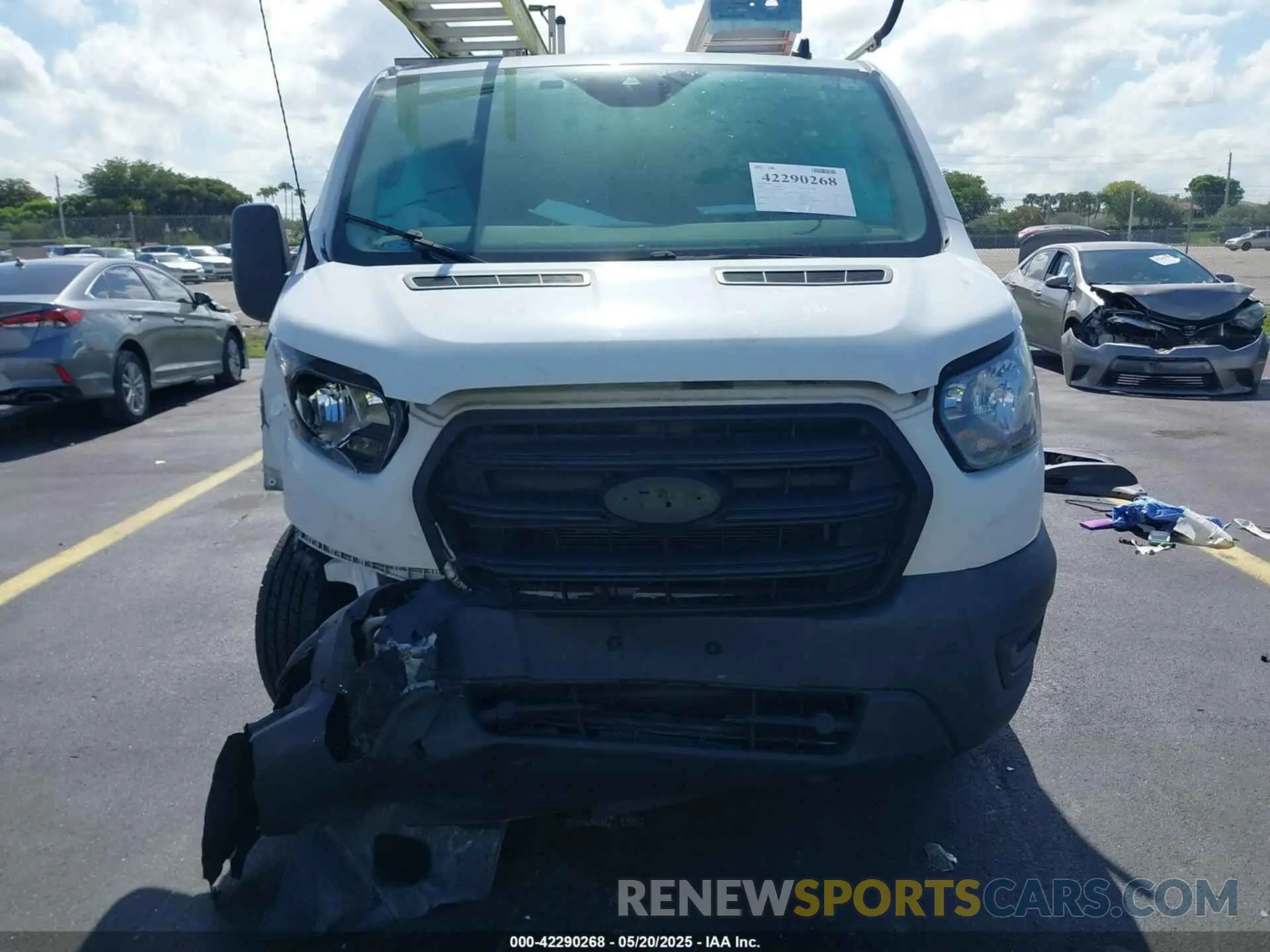 11 fotografías del automóvil dañado 1FTBR1Y86LKB30999 FORD TRANSIT-250 2020