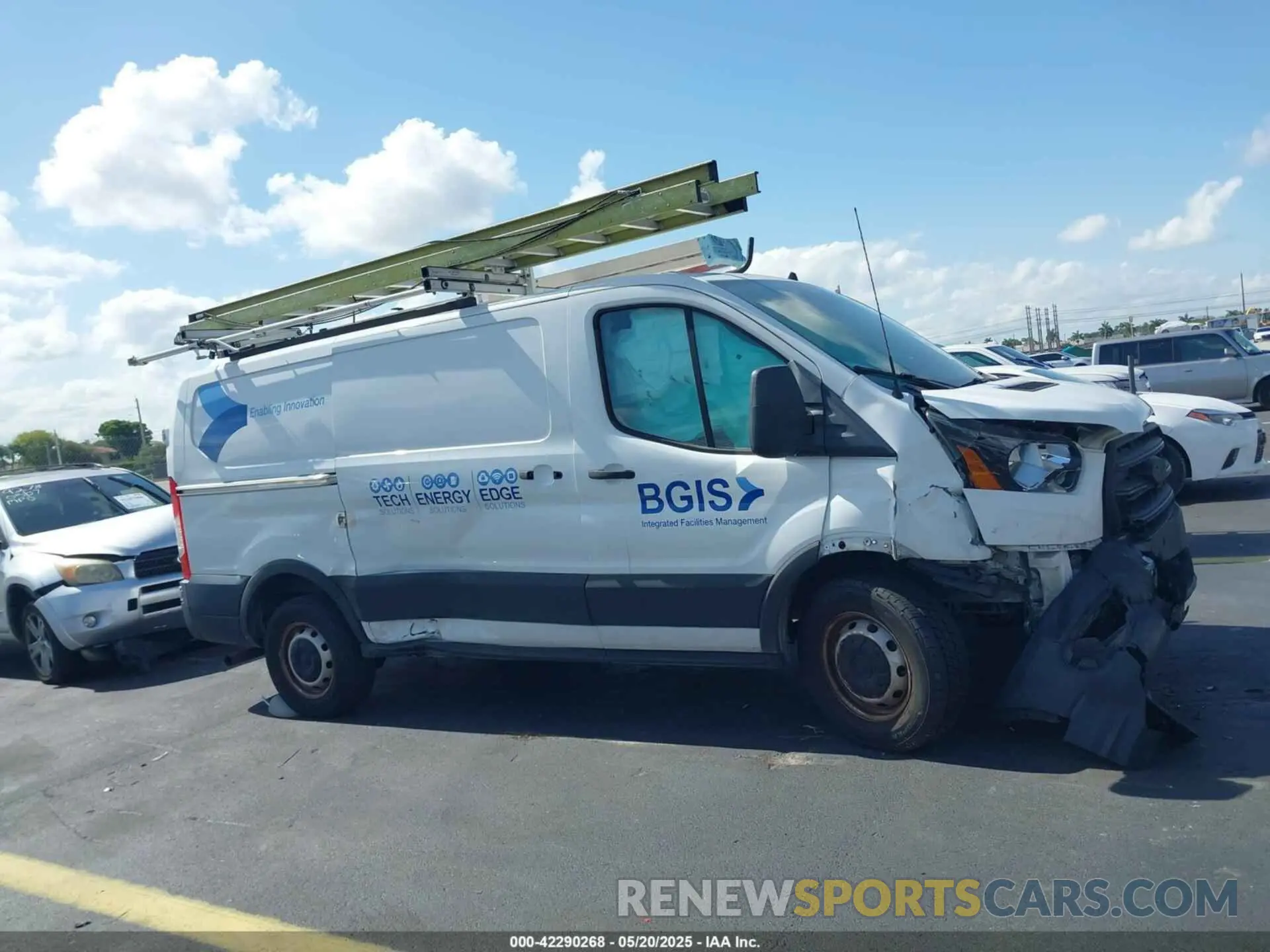 12 fotografías del automóvil dañado 1FTBR1Y86LKB30999 FORD TRANSIT-250 2020