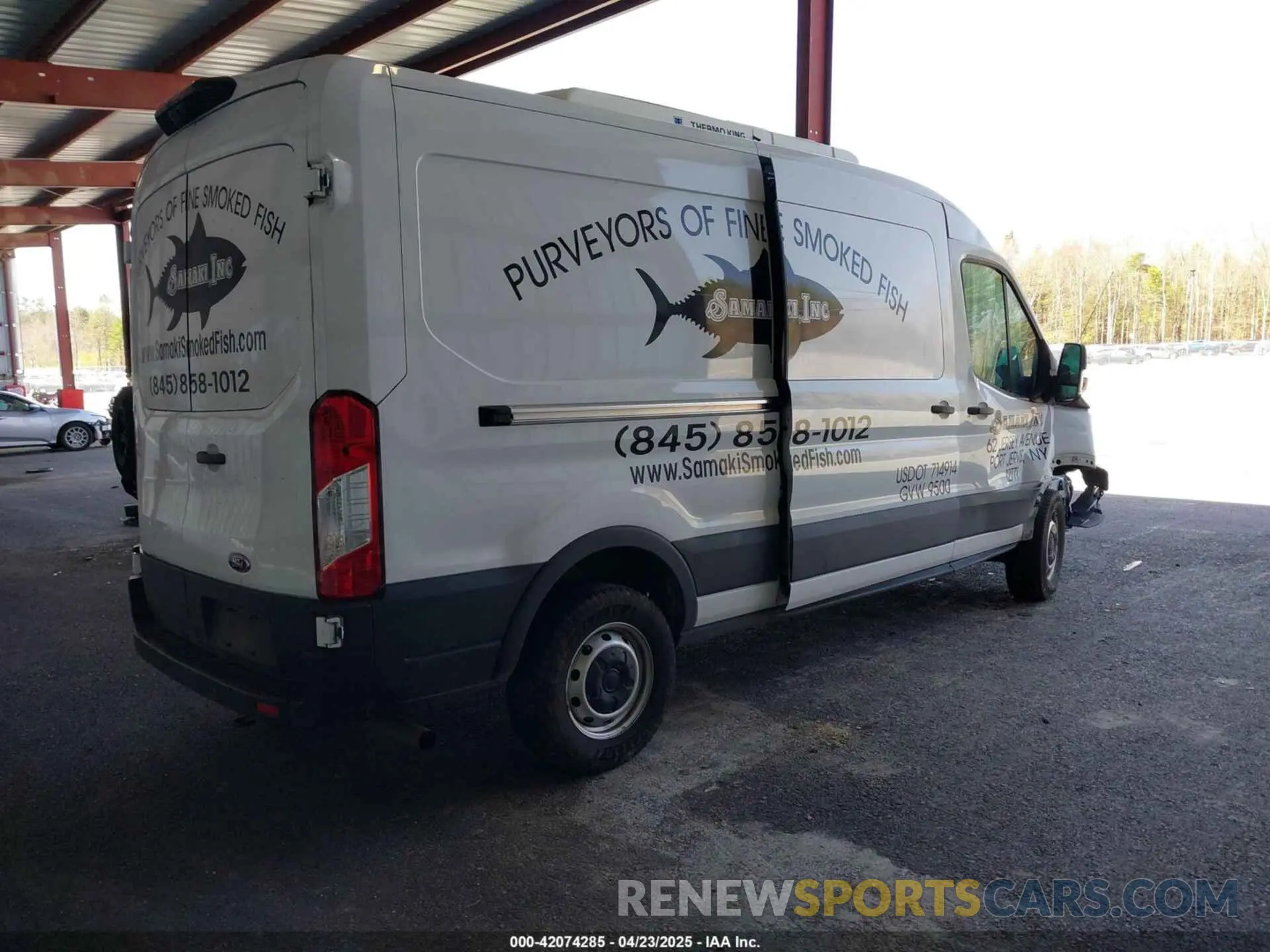 4 fotografías del automóvil dañado 1FTBR1C86MKA10399 FORD TRANSIT-250 2021