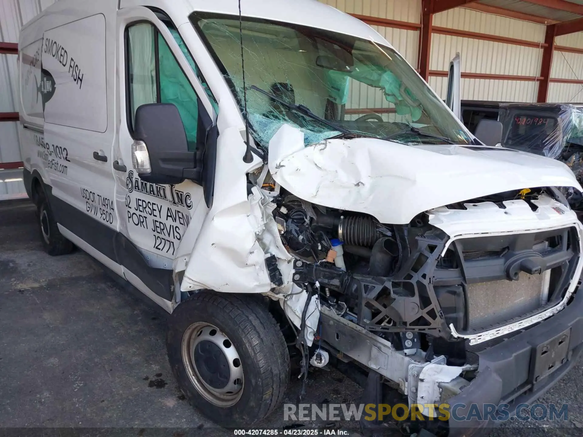 6 fotografías del automóvil dañado 1FTBR1C86MKA10399 FORD TRANSIT-250 2021