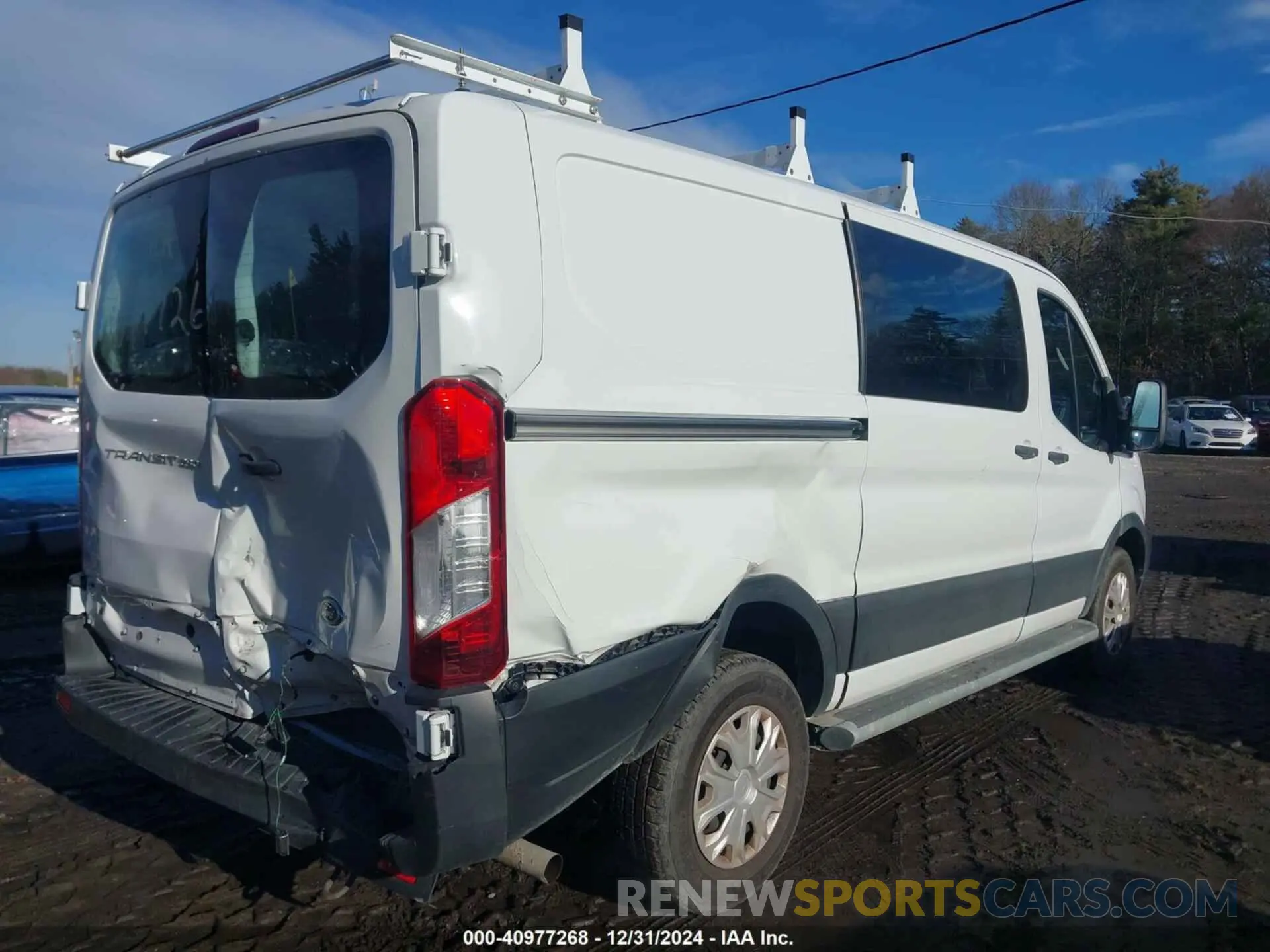4 fotografías del automóvil dañado 1FTBR1Y80MKA77279 FORD TRANSIT-250 2021