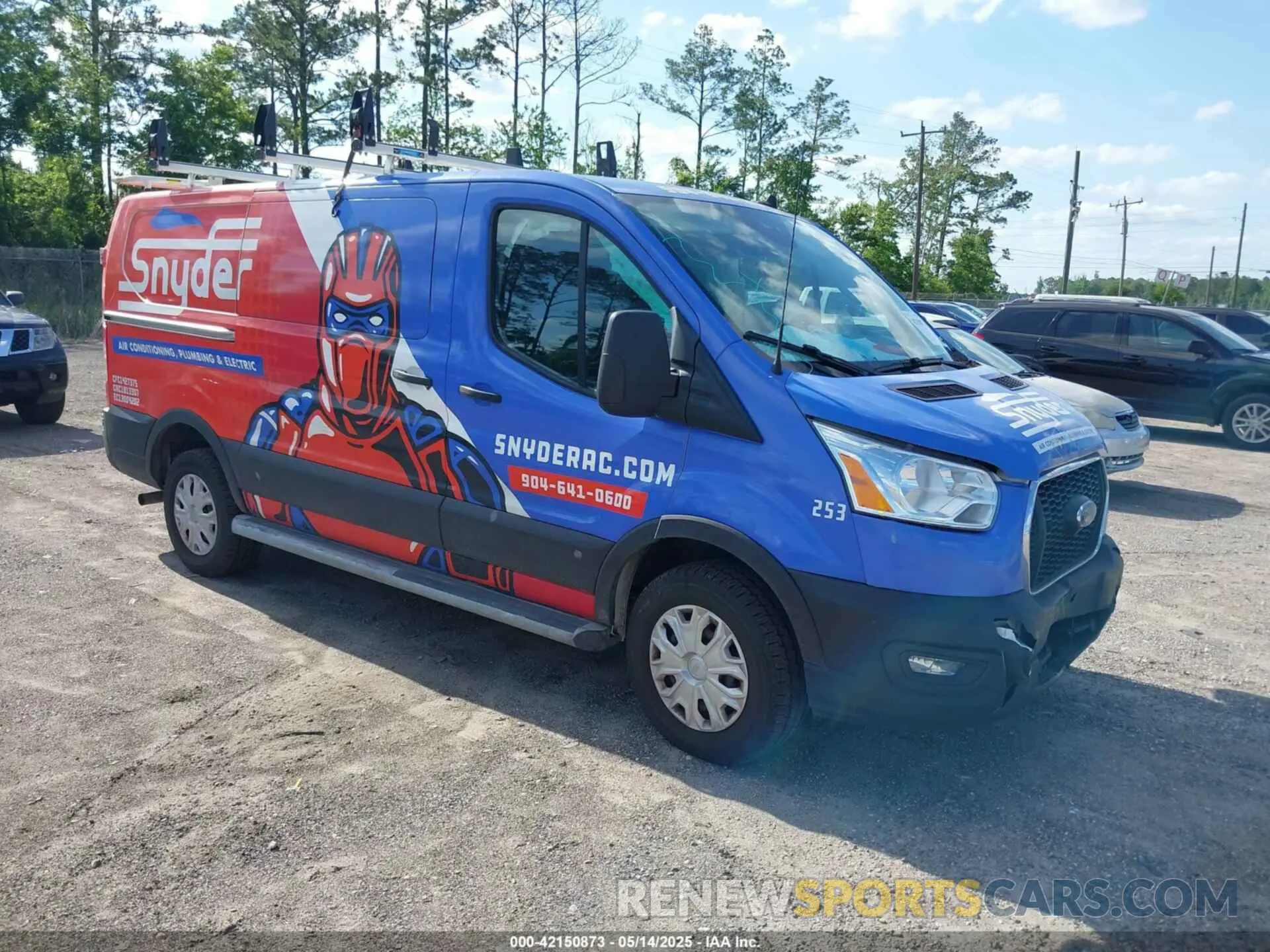 1 fotografías del automóvil dañado 1FTBR1Y81MKA26244 FORD TRANSIT-250 2021