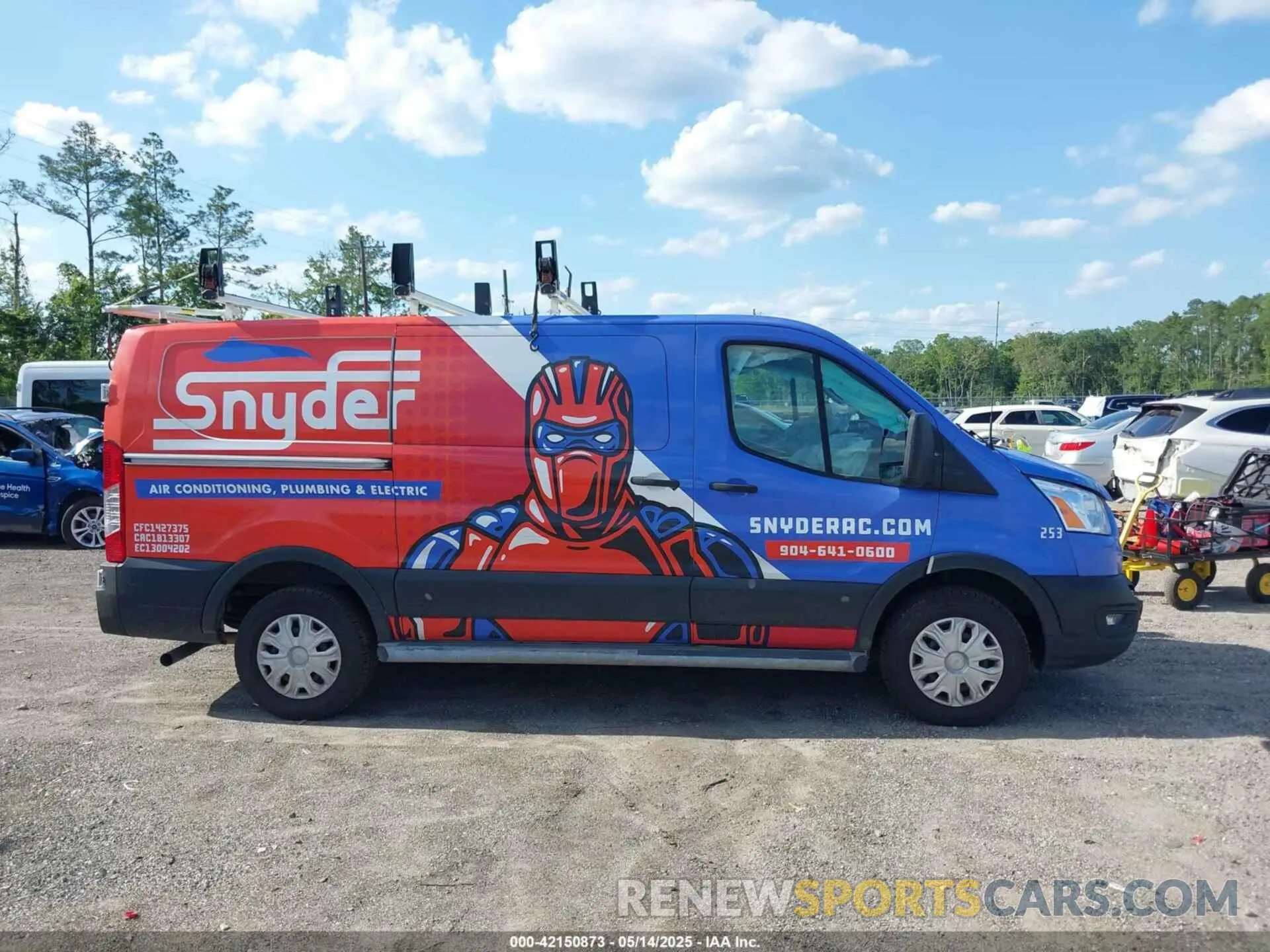 13 fotografías del automóvil dañado 1FTBR1Y81MKA26244 FORD TRANSIT-250 2021