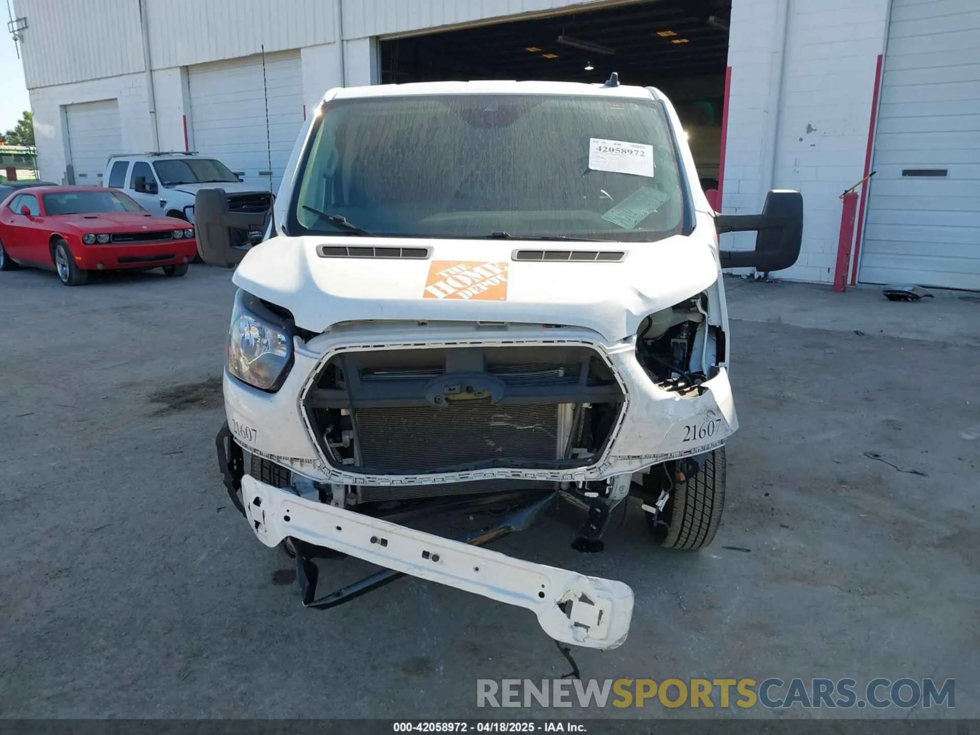 13 fotografías del automóvil dañado 1FTBR1Y82MKA53386 FORD TRANSIT-250 2021