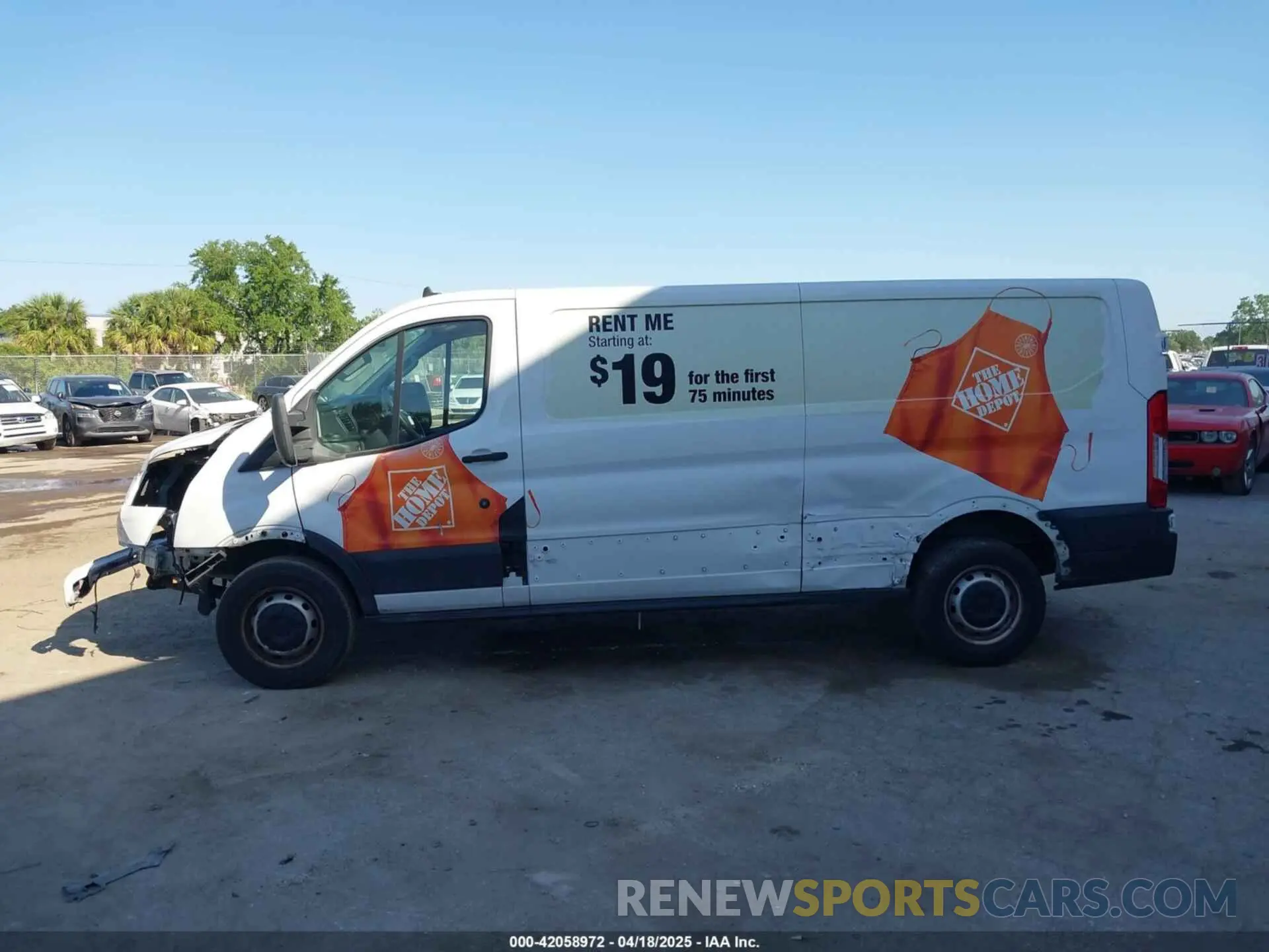 15 fotografías del automóvil dañado 1FTBR1Y82MKA53386 FORD TRANSIT-250 2021