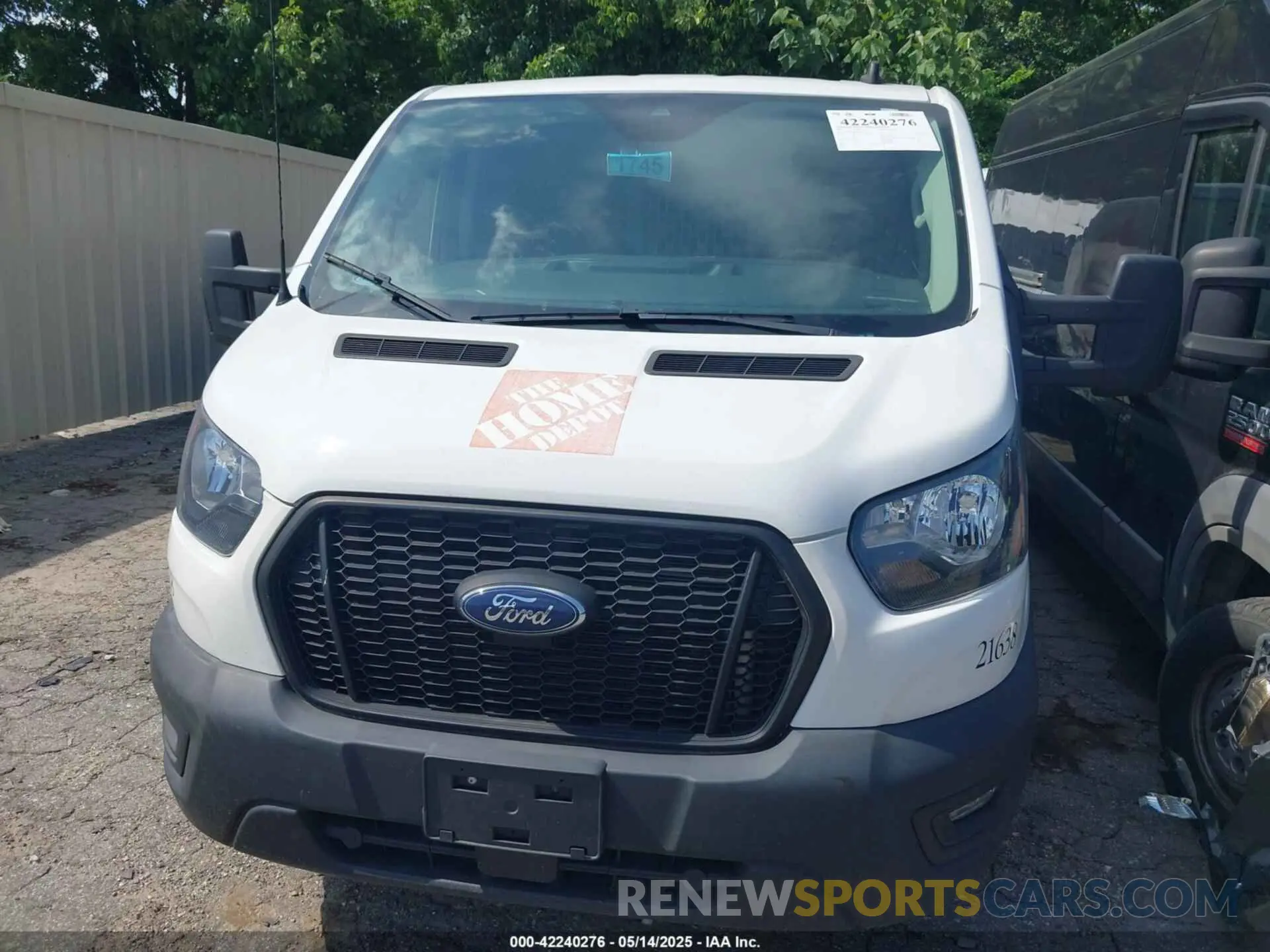 12 fotografías del automóvil dañado 1FTBR1Y83MKA76305 FORD TRANSIT-250 2021