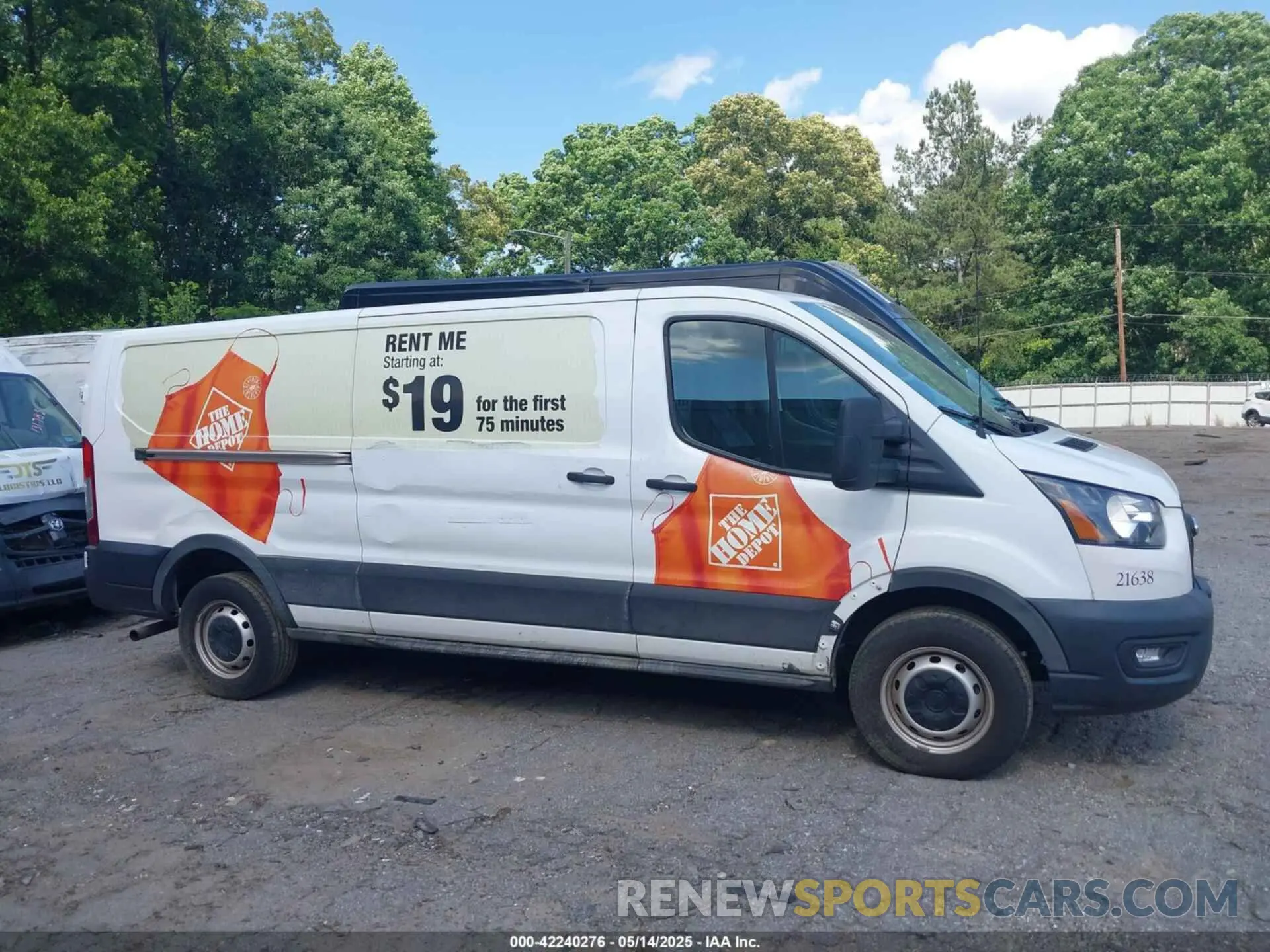 13 fotografías del automóvil dañado 1FTBR1Y83MKA76305 FORD TRANSIT-250 2021
