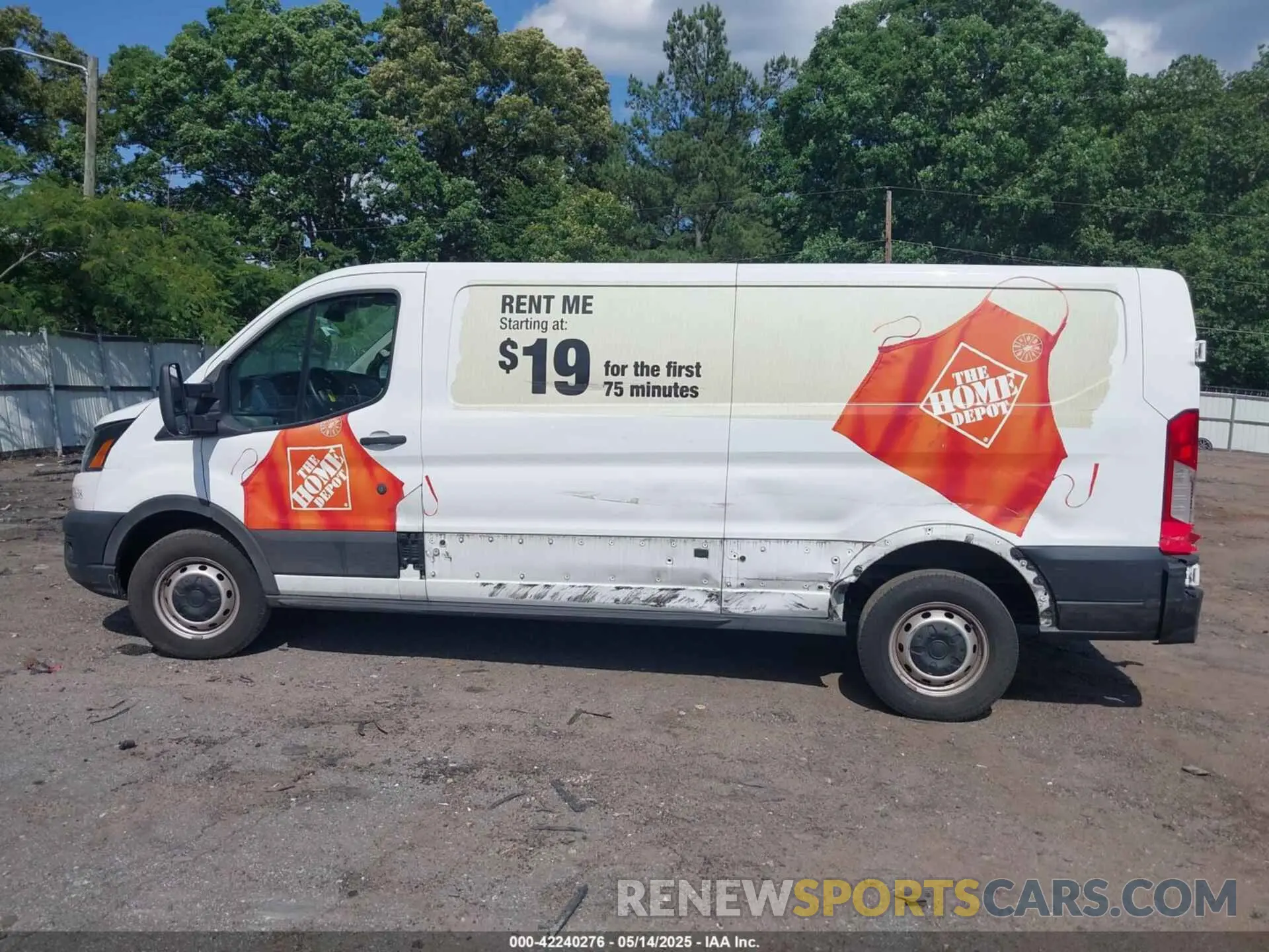 14 fotografías del automóvil dañado 1FTBR1Y83MKA76305 FORD TRANSIT-250 2021