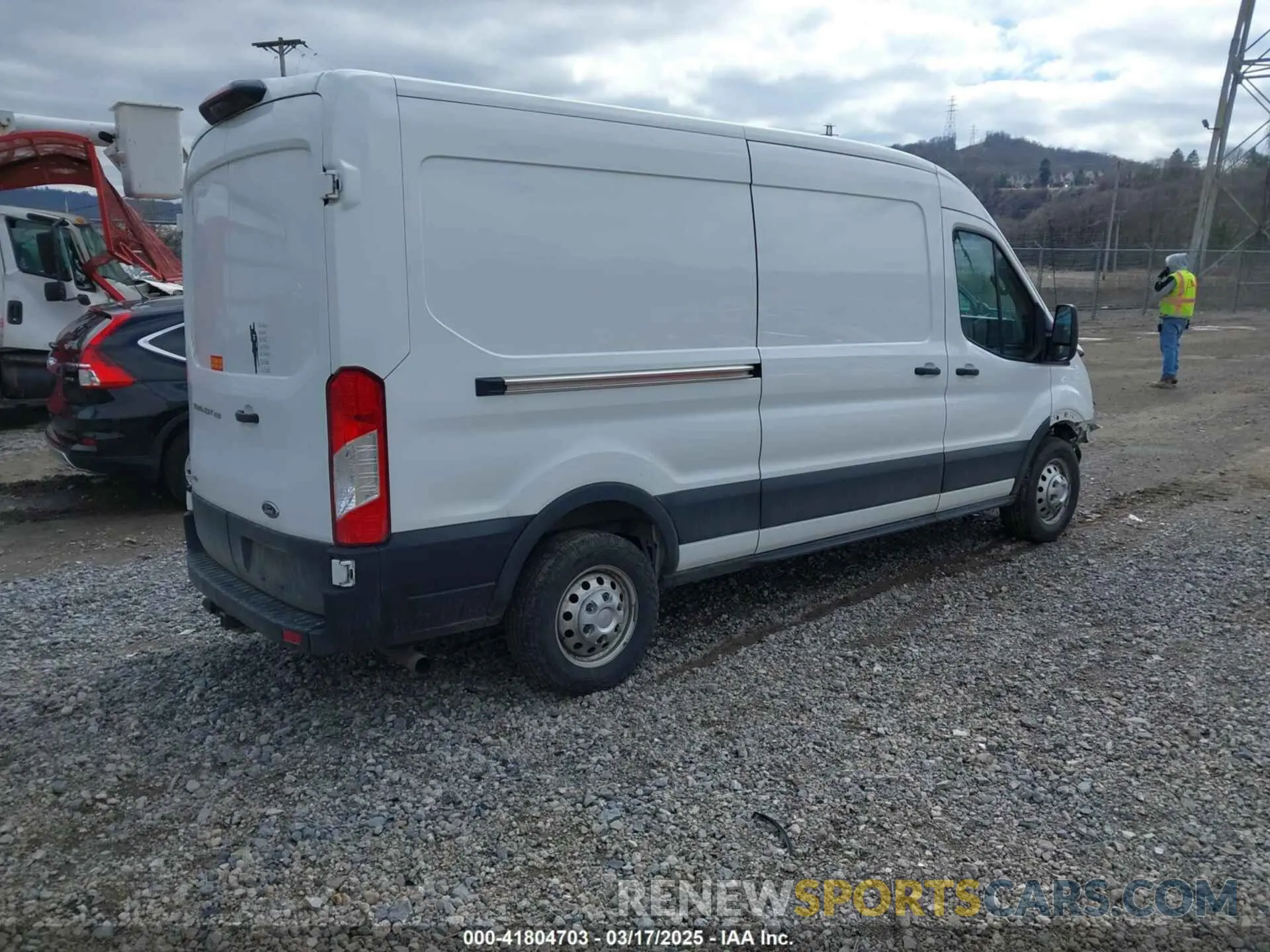 4 fotografías del automóvil dañado 1FTBR2C81MKA02605 FORD TRANSIT-250 2021