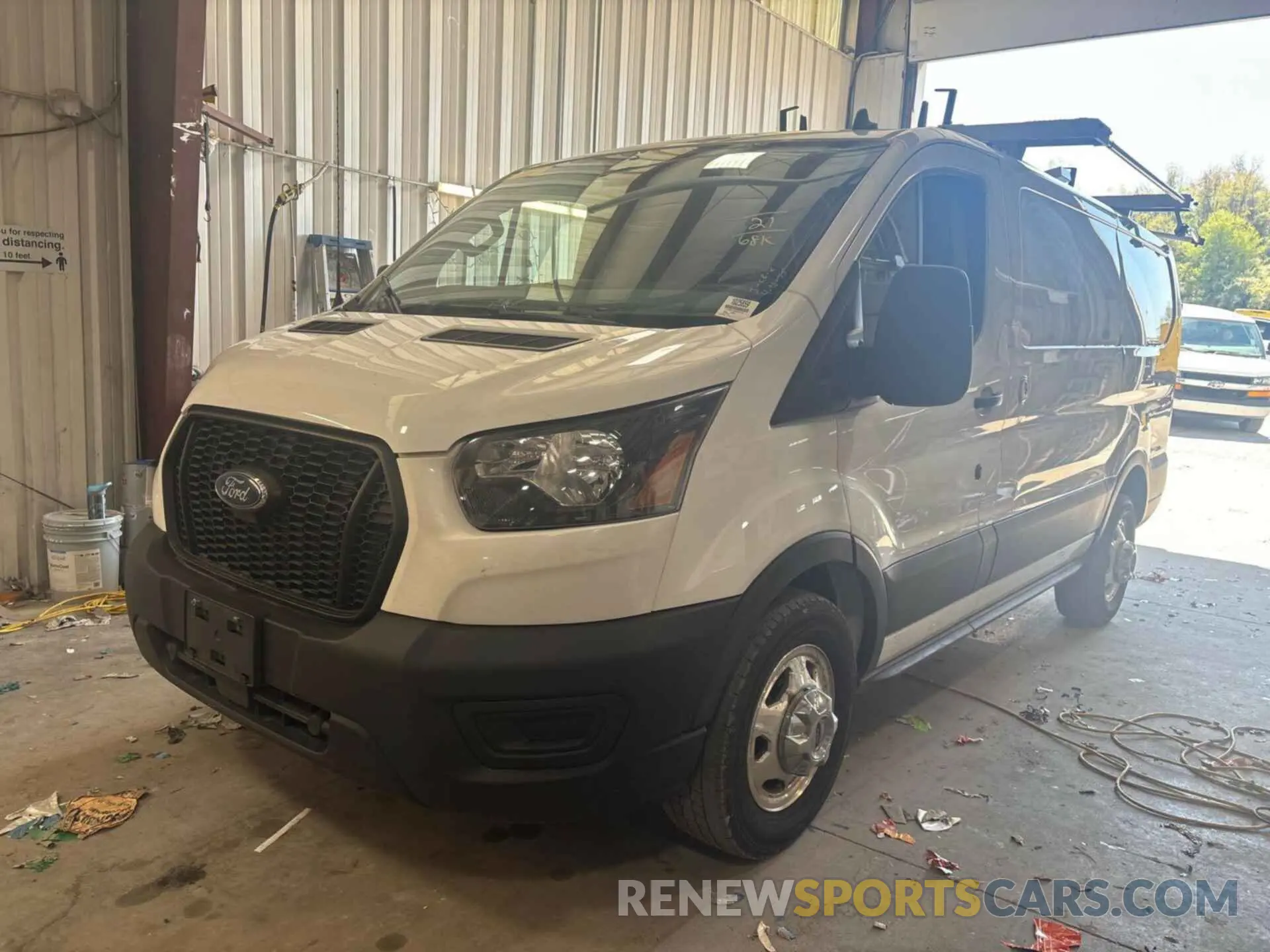 22 fotografías del automóvil dañado 1FTBR2YG8MKA43152 FORD TRANSIT-250 2021