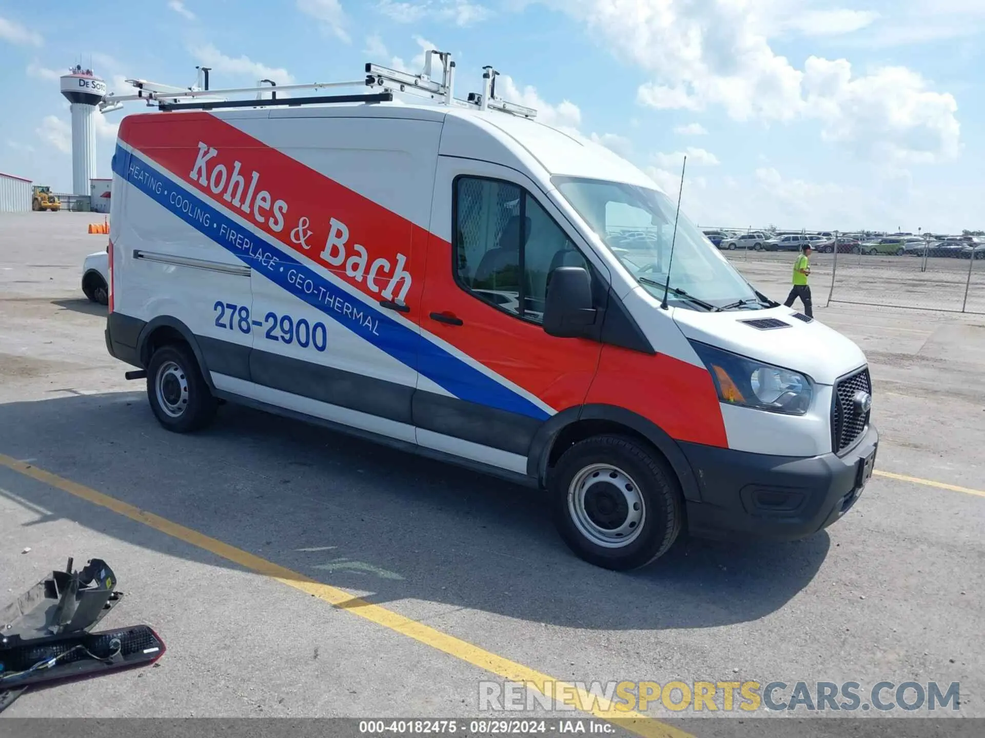 1 fotografías del automóvil dañado 1FTBR1C80PKA43077 FORD TRANSIT-250 2023